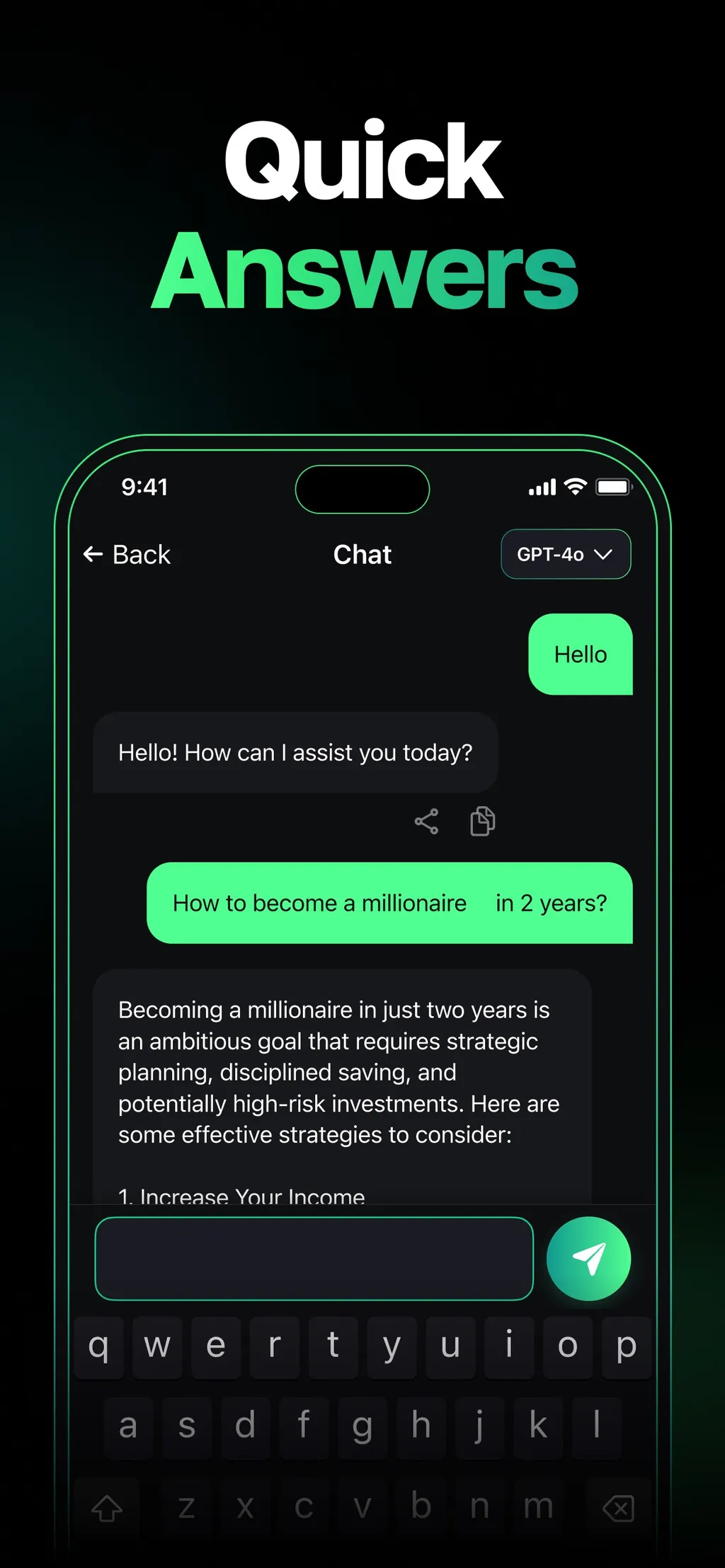 AI Chat Bot - My Assistant App Store screenshot 8