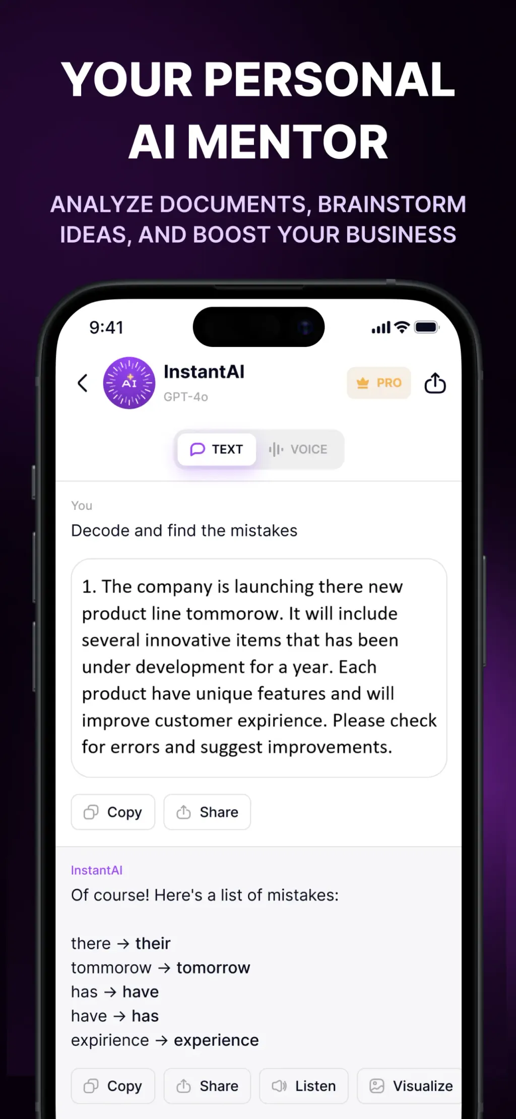 AI Chat - Instant Chatbot App Store screenshot 6