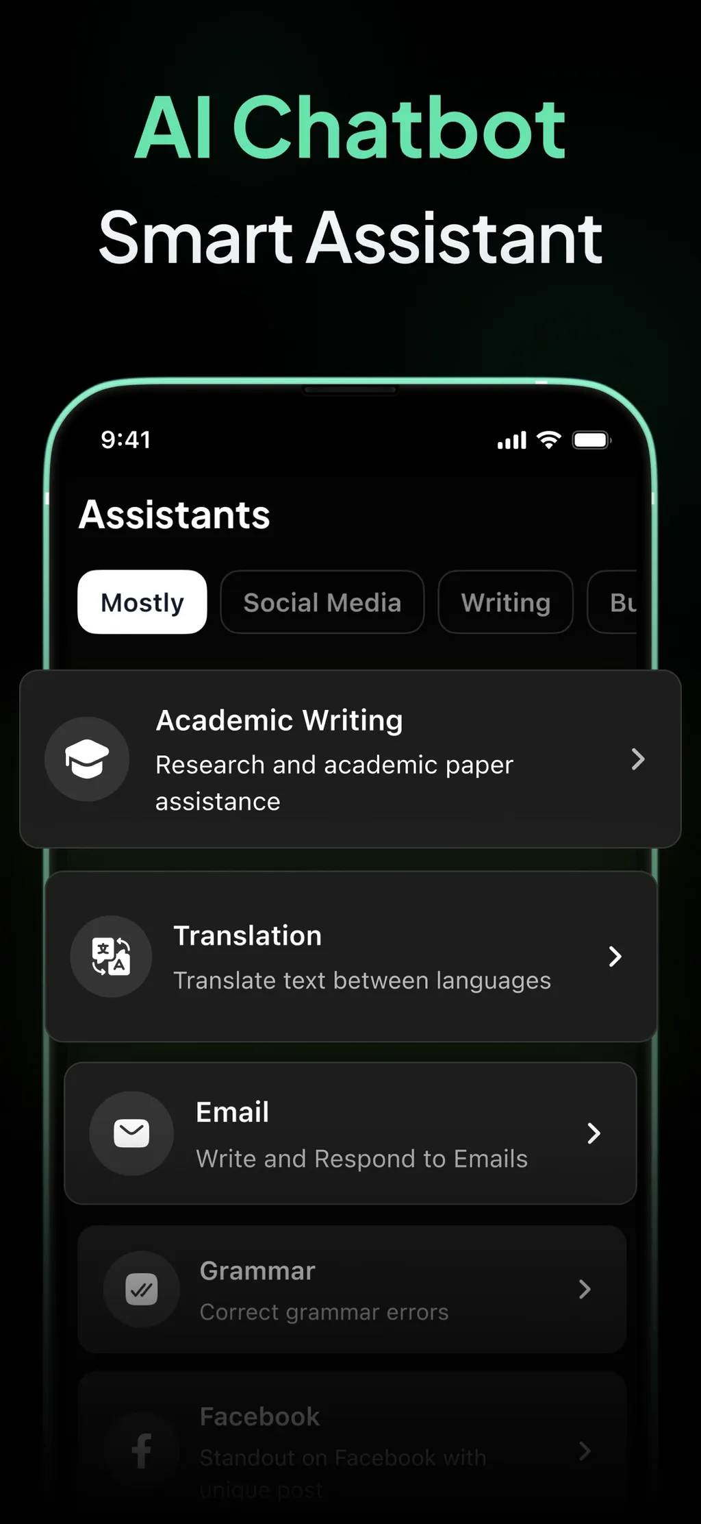 AI Chatbot - Ask Me Anything App Store screenshot 4