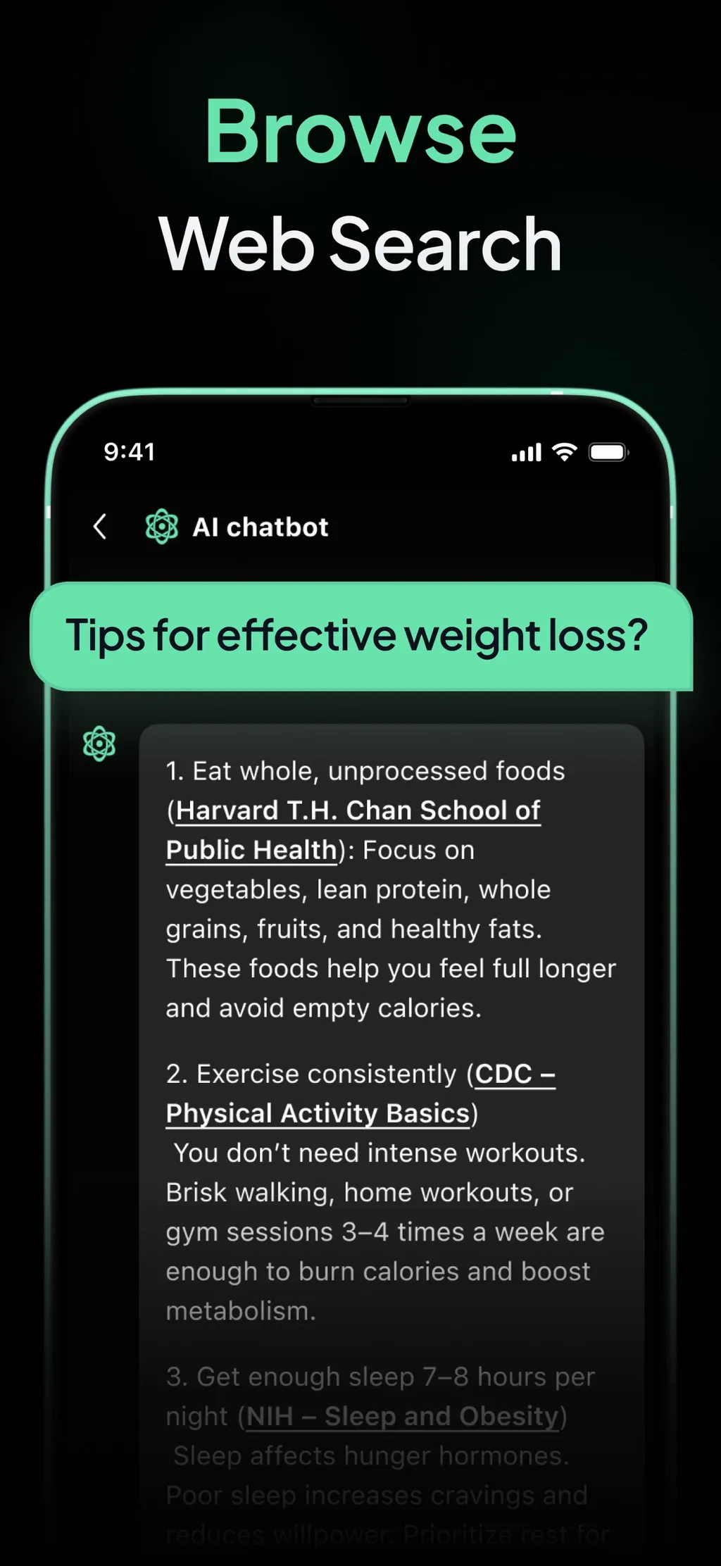 AI Chatbot - Ask Me Anything App Store screenshot 8