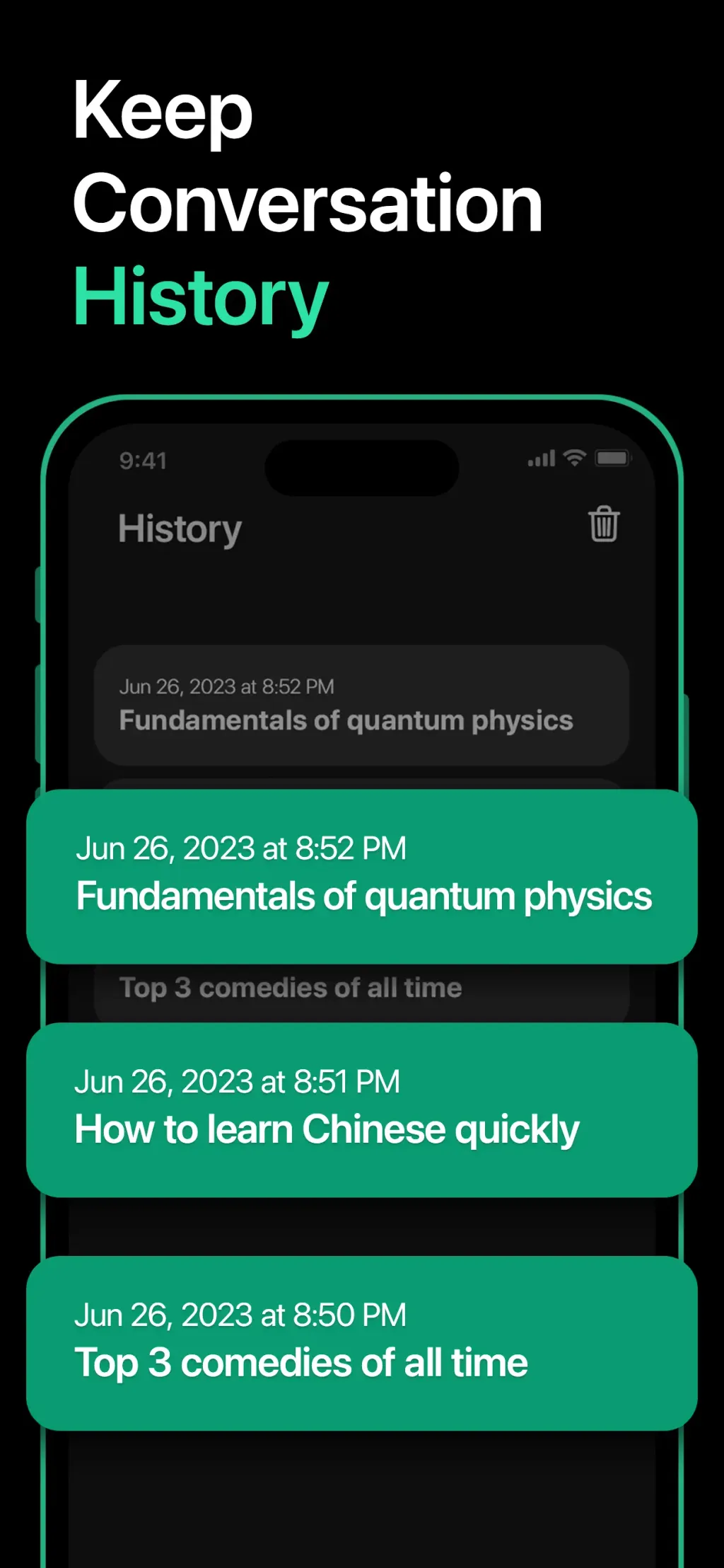 AI ChatBot Assistant: AskEasy App Store screenshot 8