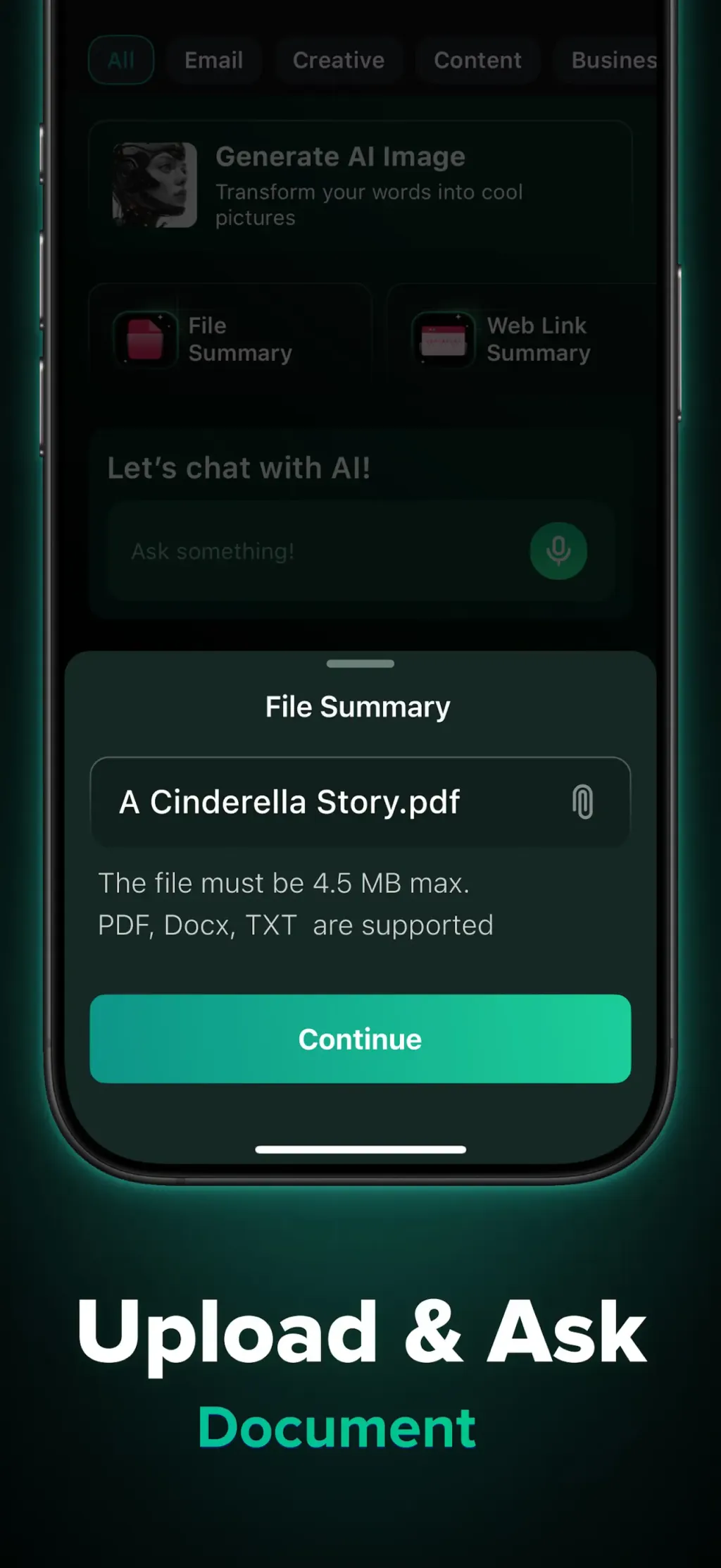 ChatPod - AI Chatbot Assistant App Store screenshot 3