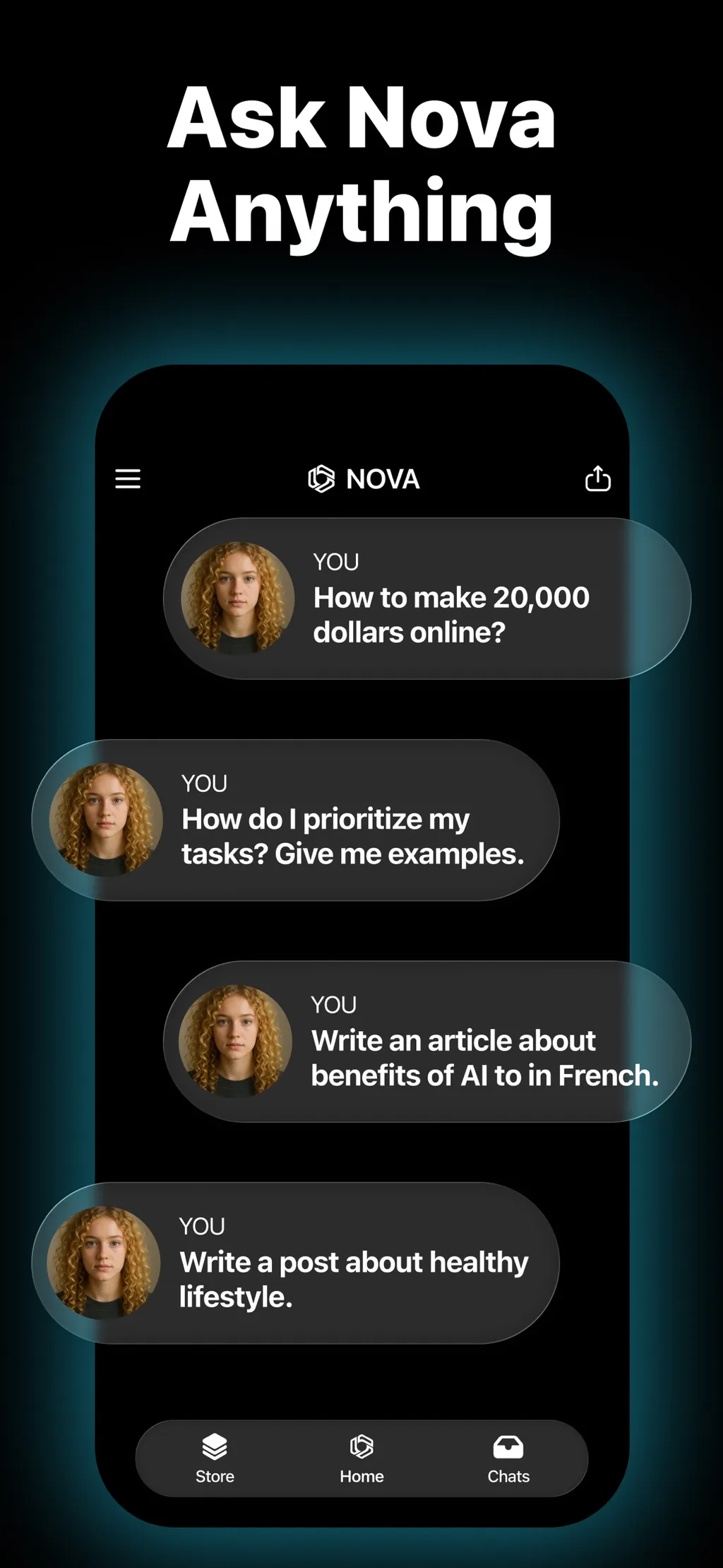 AI Chatbot - Nova App Store screenshot 2