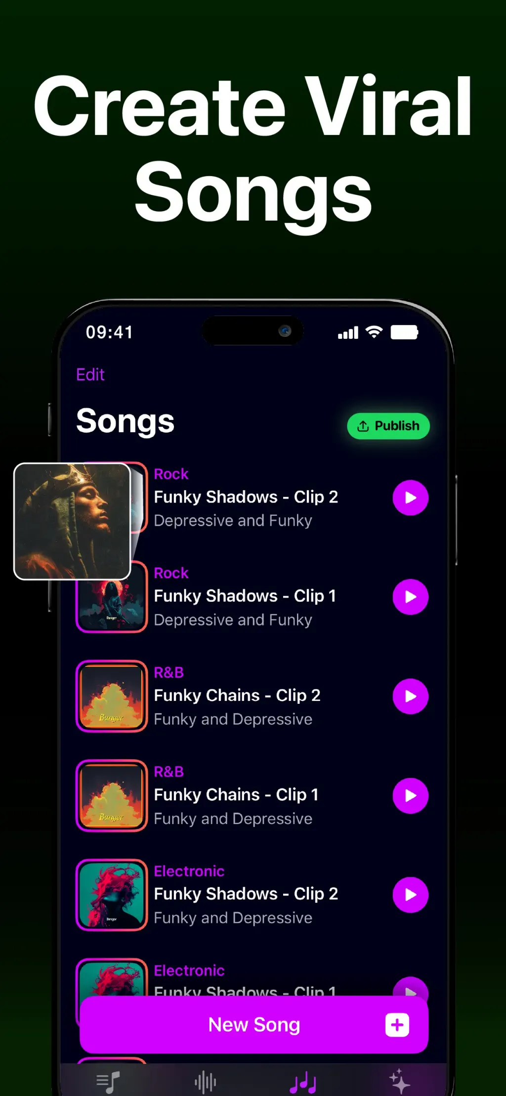 Banger for Artists: AI Music screenshot 2