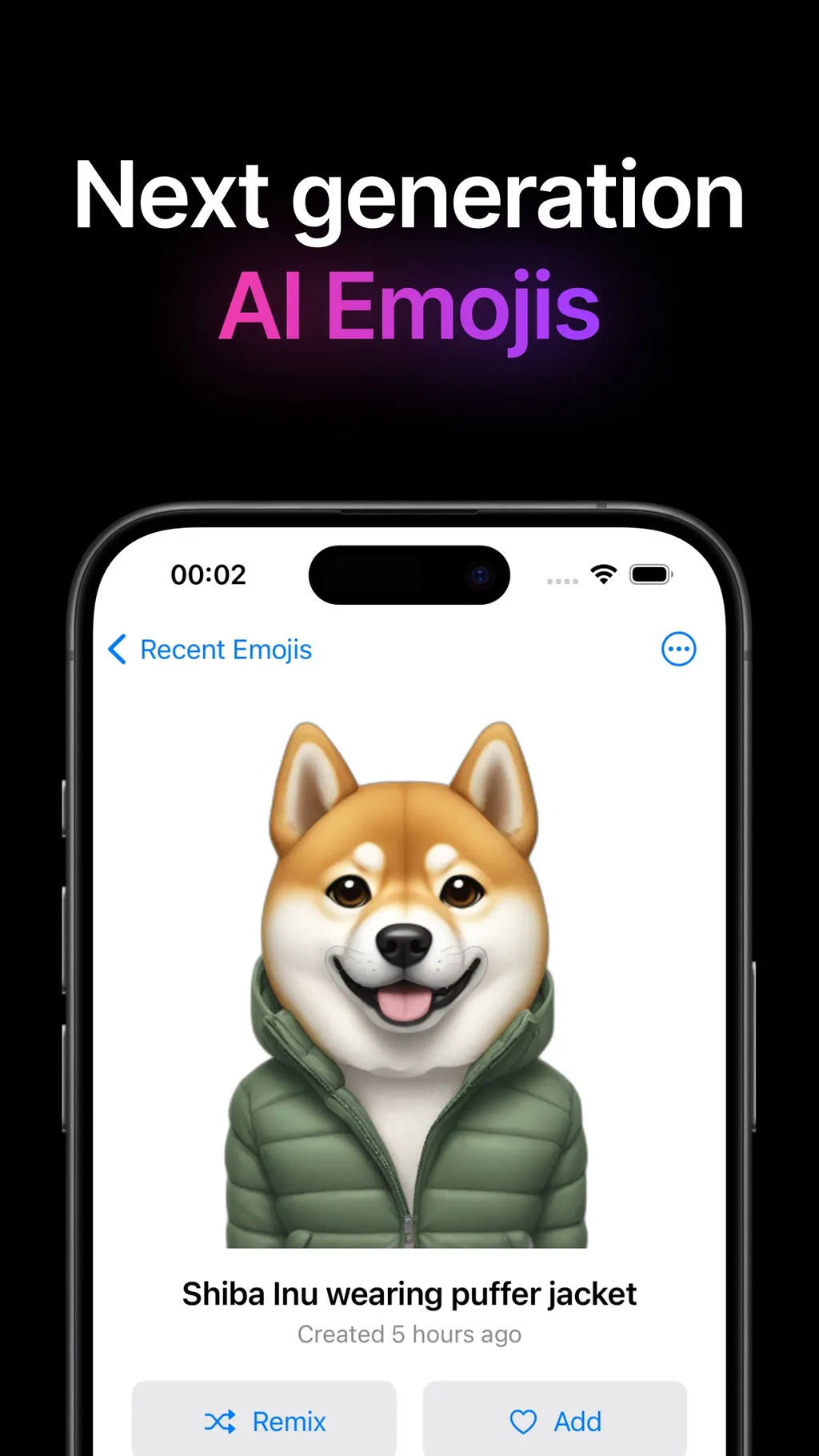 AI Emojis Keyboard App Store screenshot 1