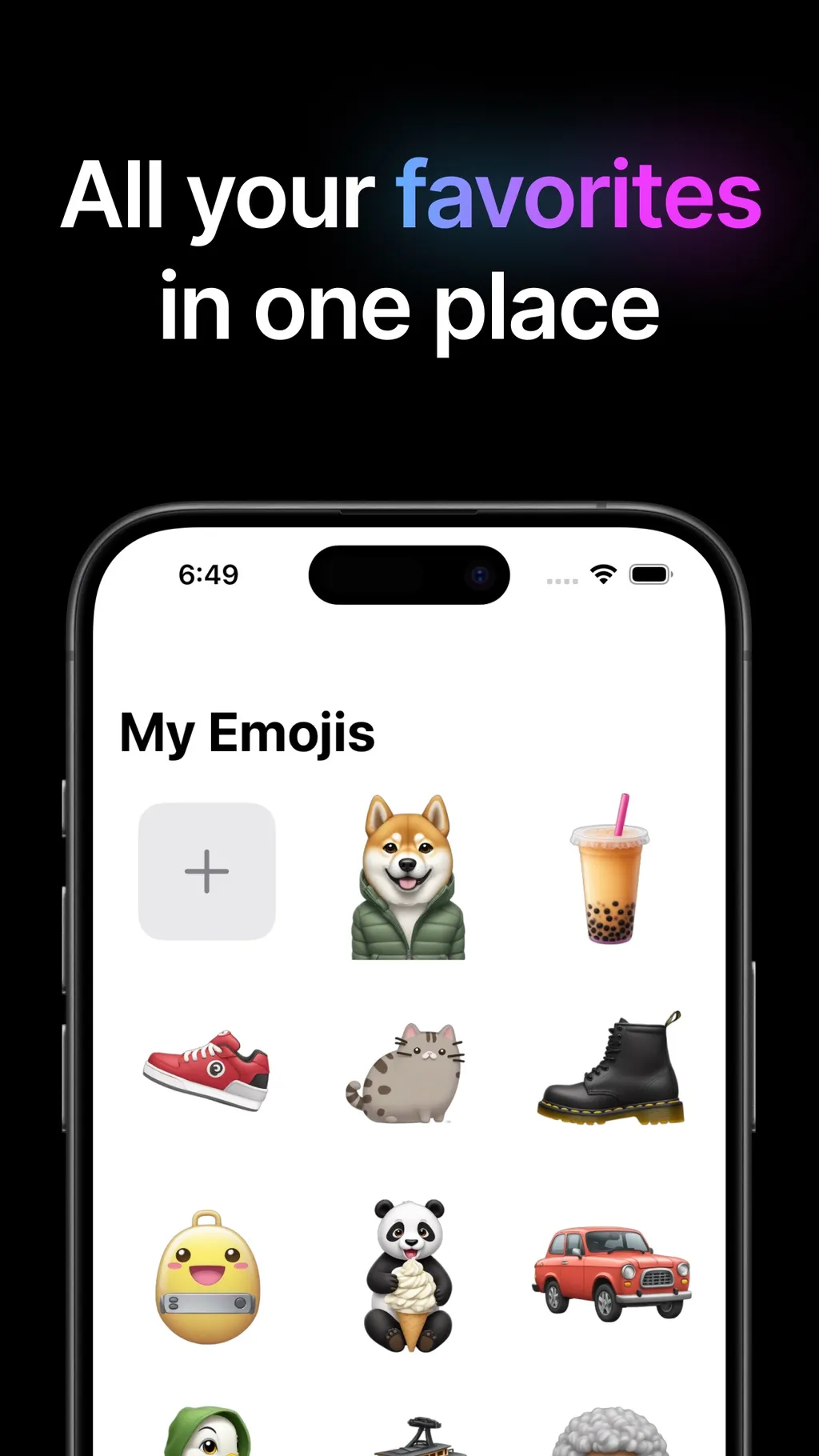 AI Emojis Keyboard App Store screenshot 2