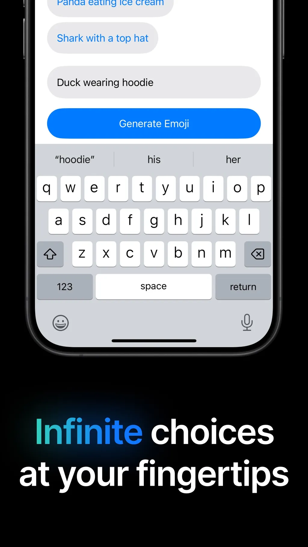 AI Emojis Keyboard App Store screenshot 3
