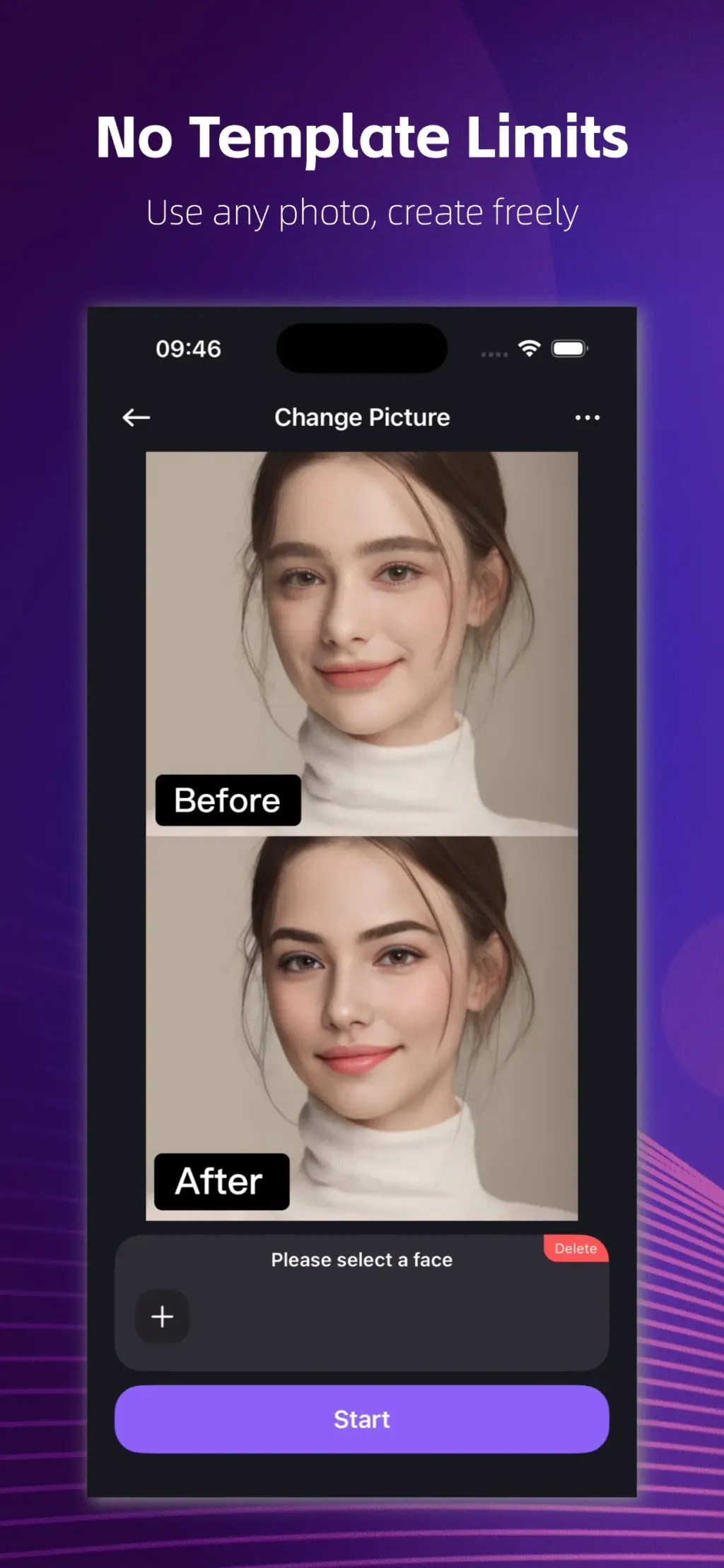 Face Changer - Custom Template App Store screenshot 3