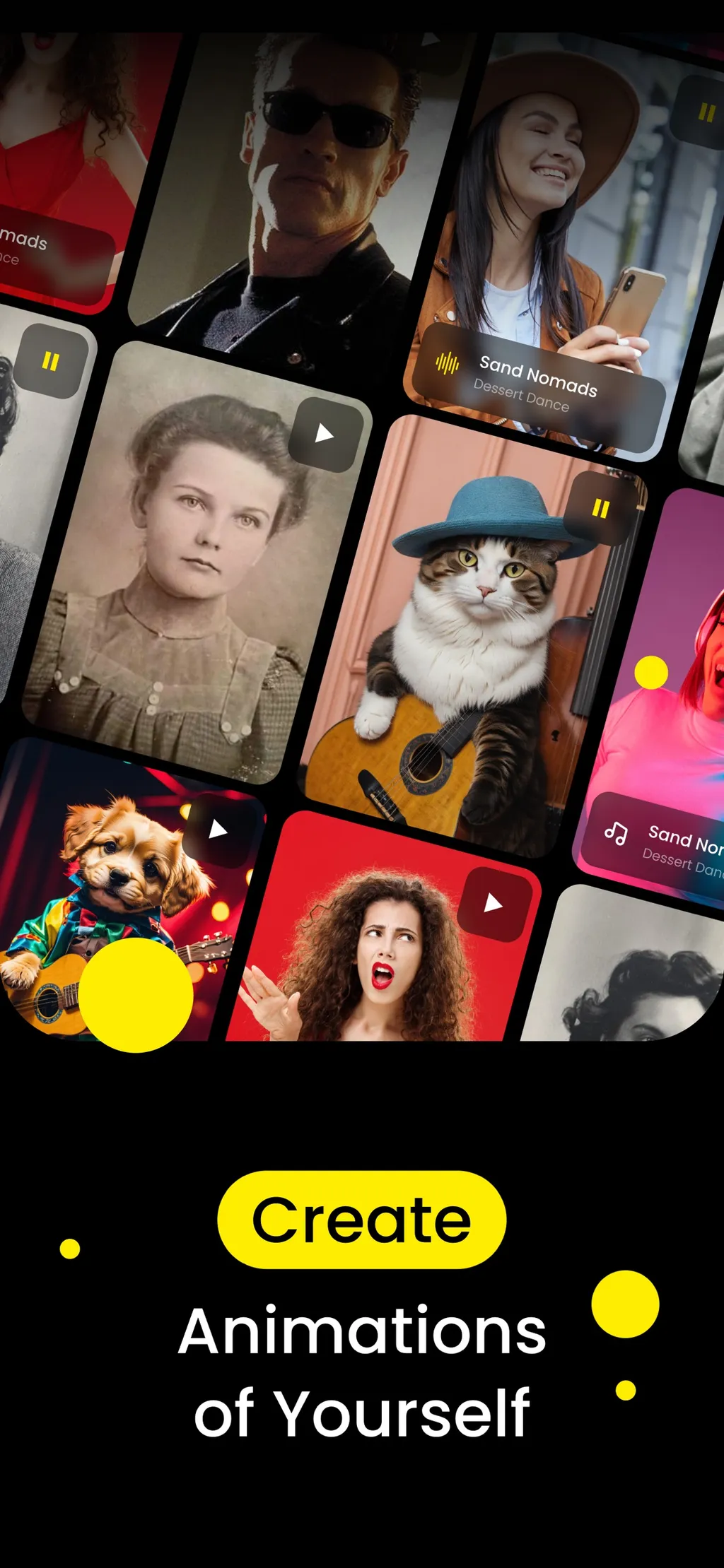 AI Face Dance App Store screenshot 1