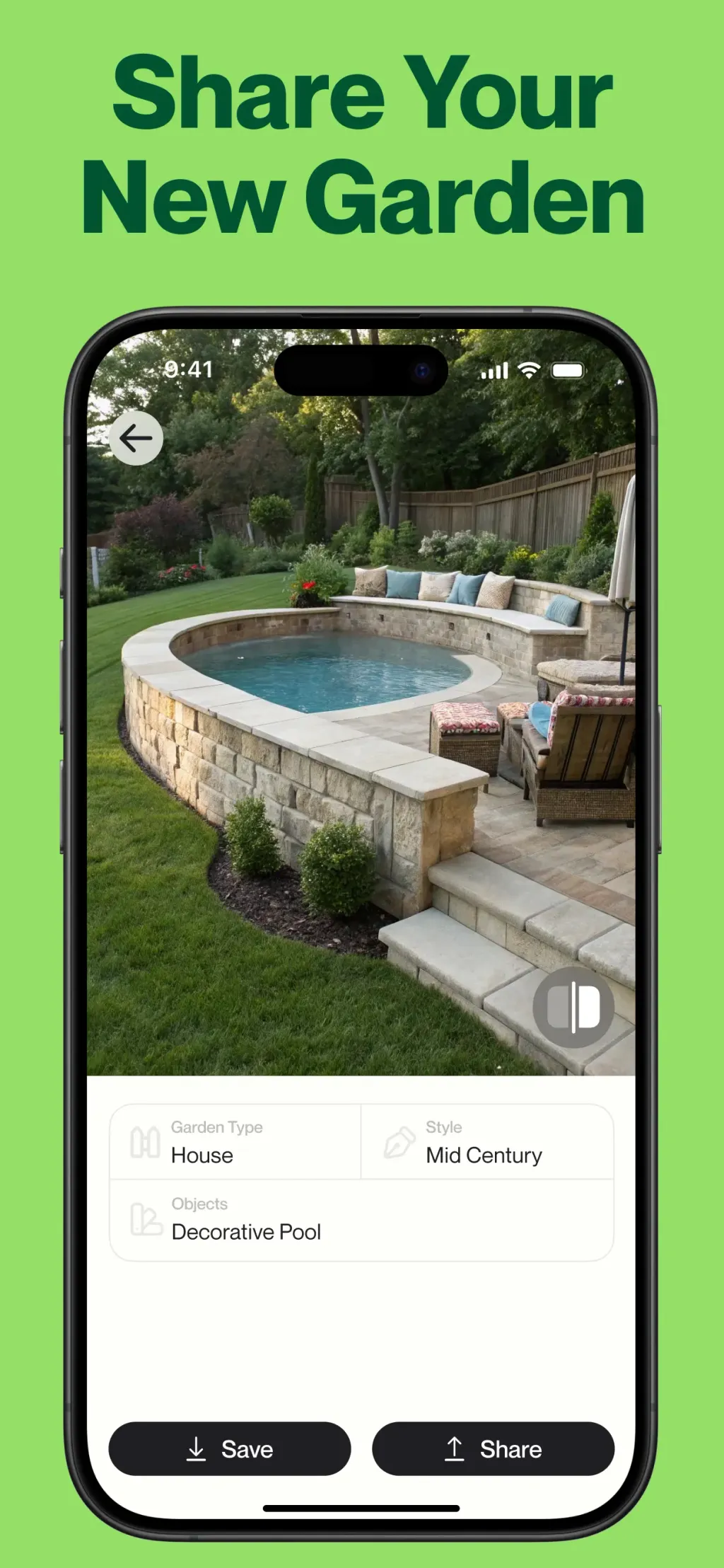AI Garden Design: Landscape AI App Store screenshot 9