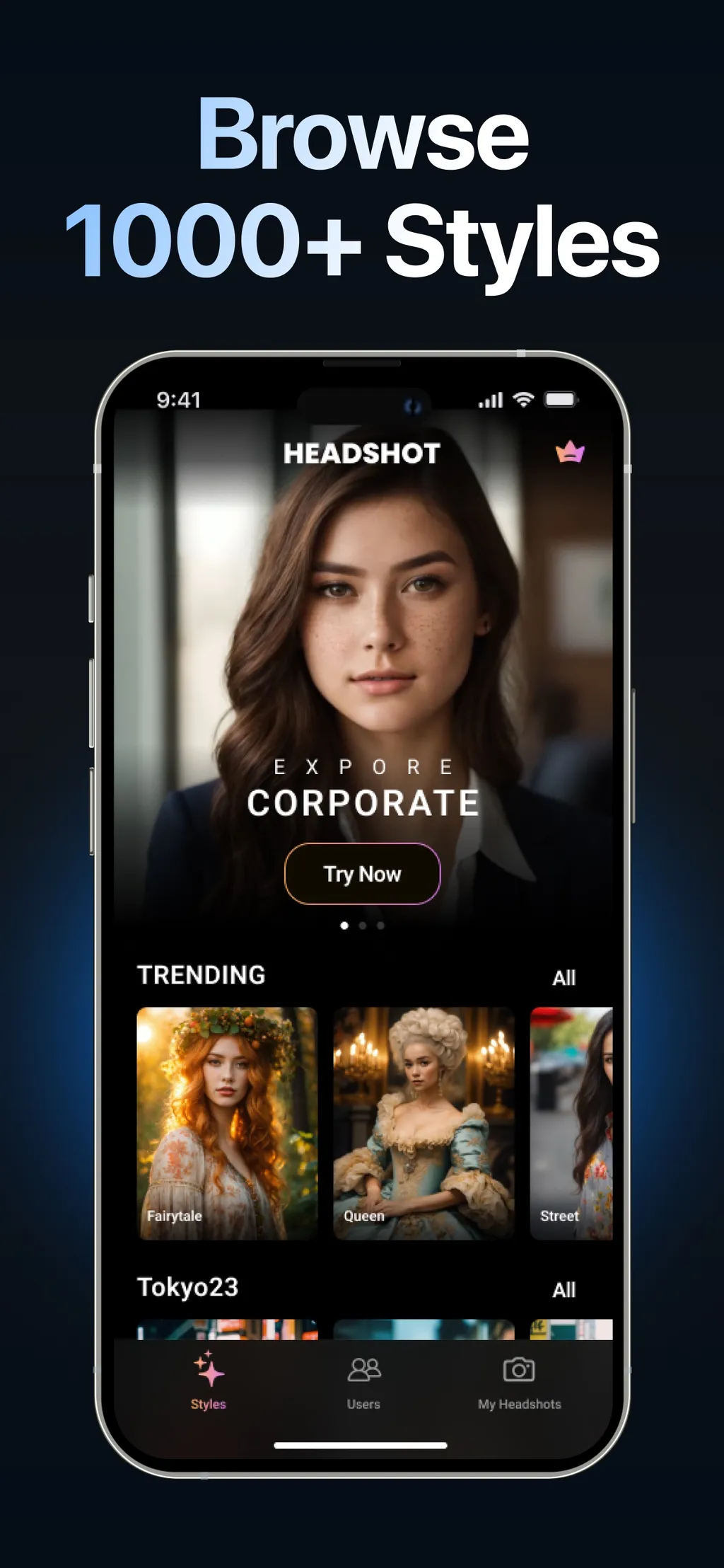 AI Headshot Photo Generator screenshot 1