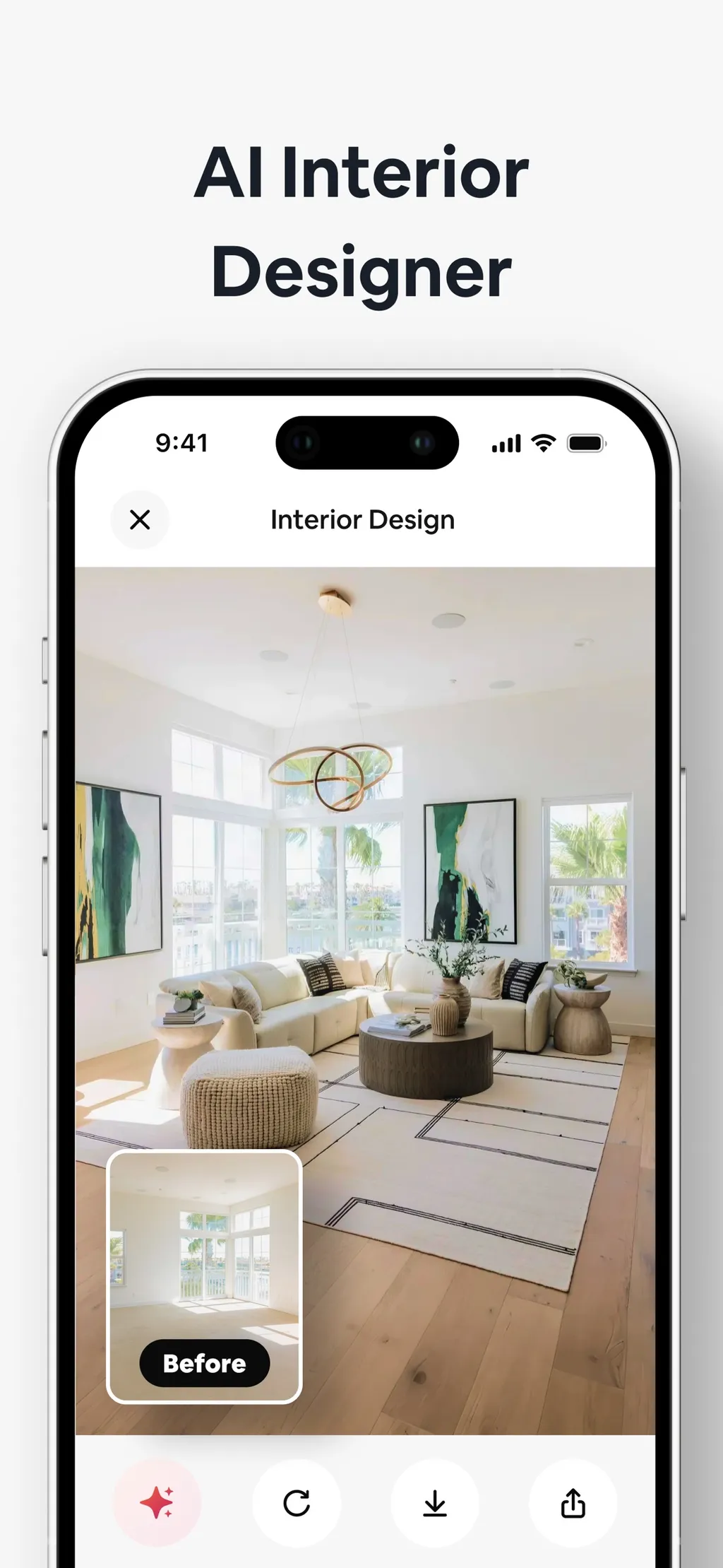 AI Home Decor-Interior Design screenshot 1