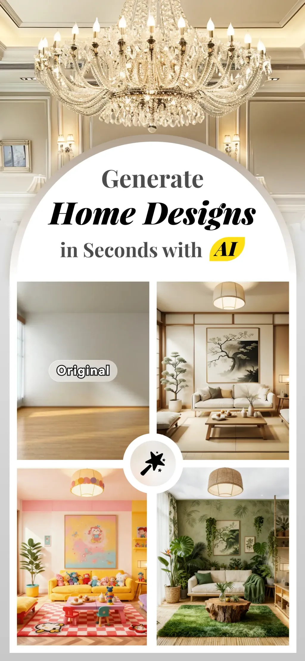 AI Home Design: Interior DecAI App Store screenshot 1