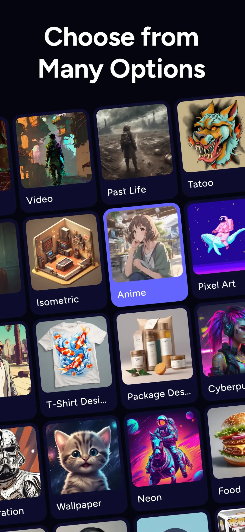 AI Image Generator - Monet screenshot 1