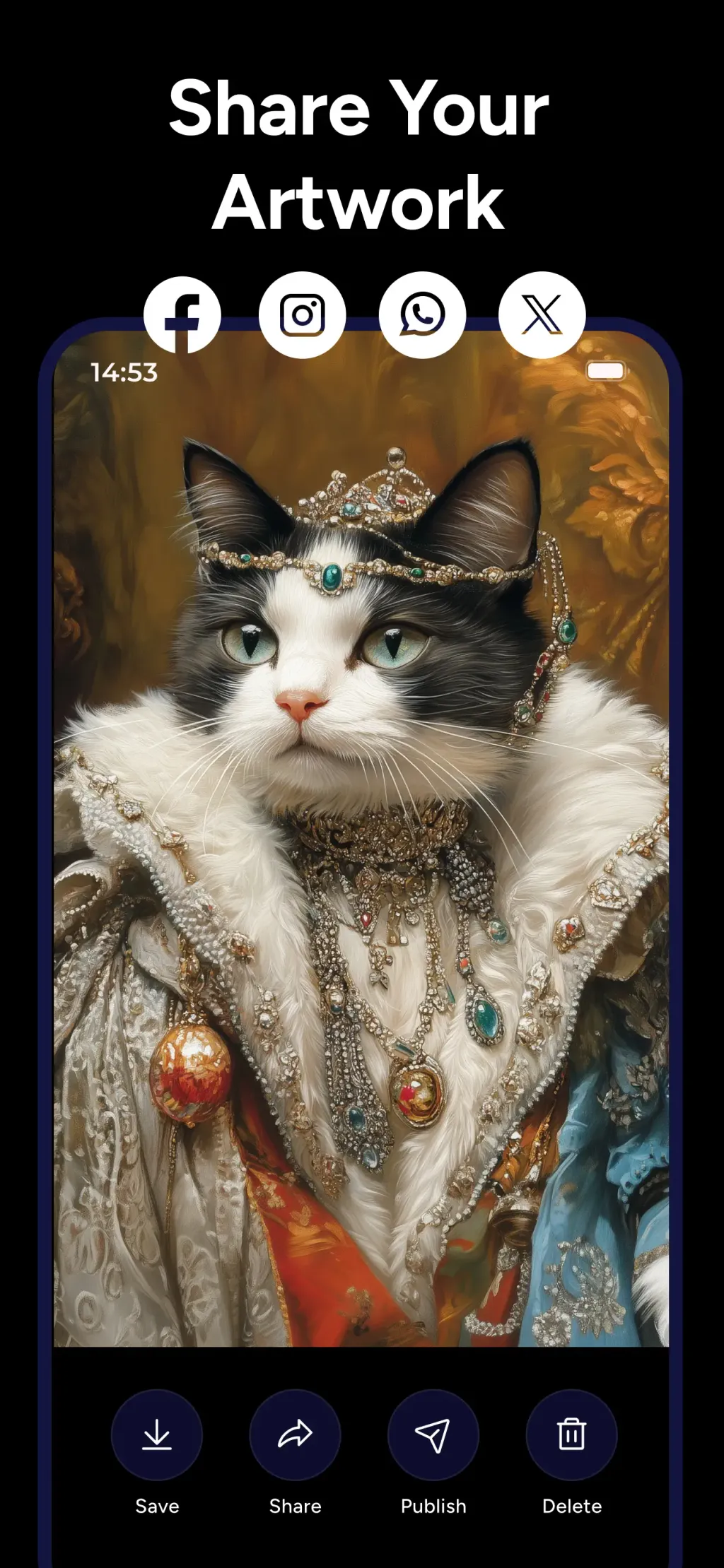 AI Image Generator - Monet App Store screenshot 8