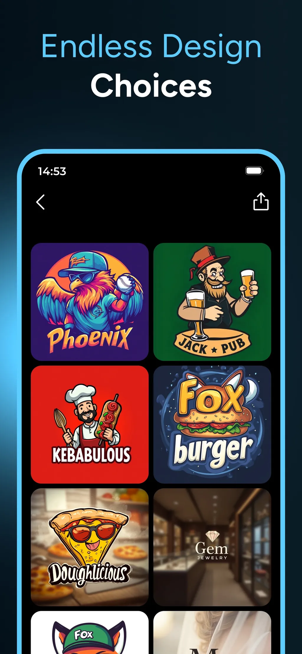 AI Logo Generator - Mark App Store screenshot 5
