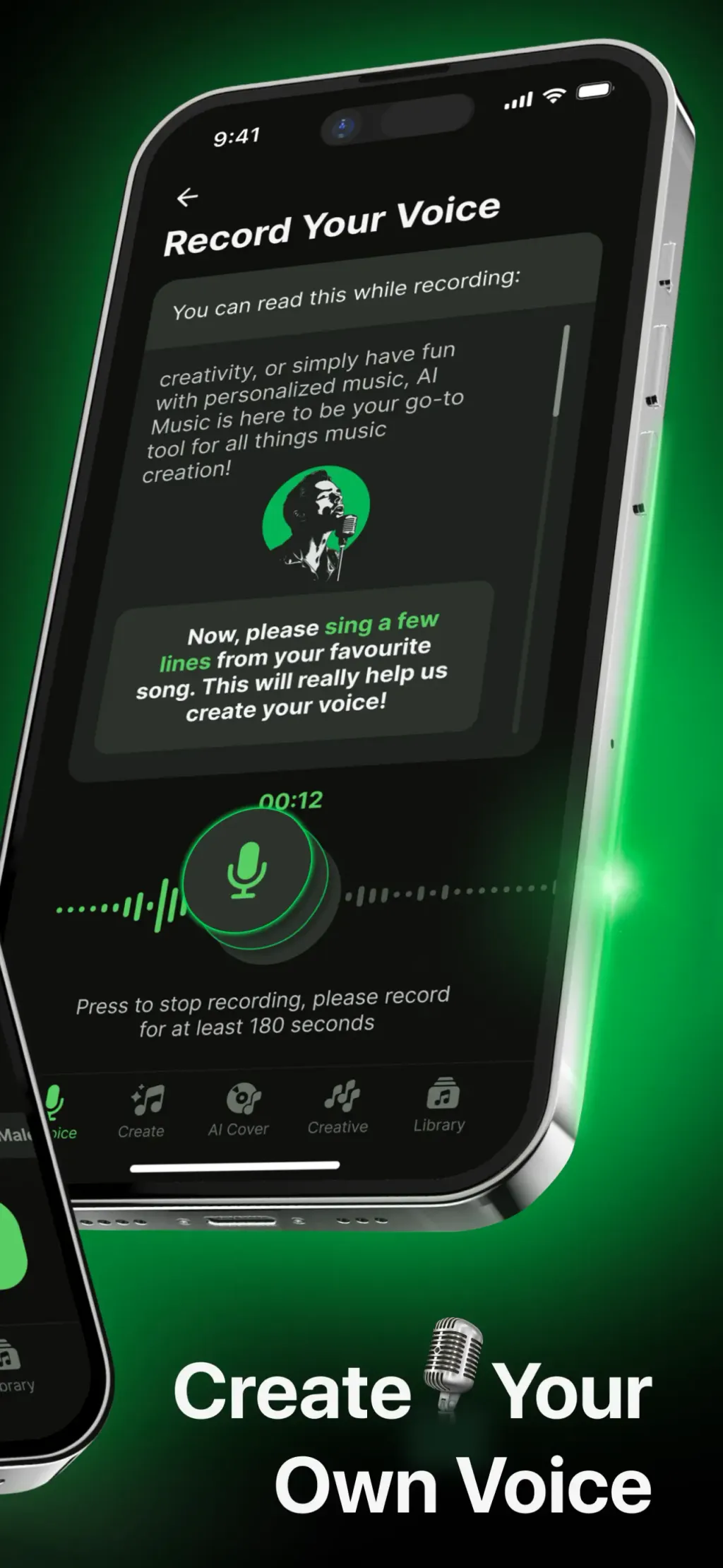 AI Music: Cover & Song Maker App Store screenshot 2