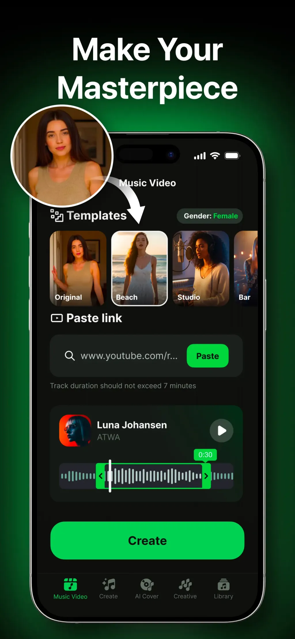 AI Music: Cover & Song Maker App Store screenshot 3