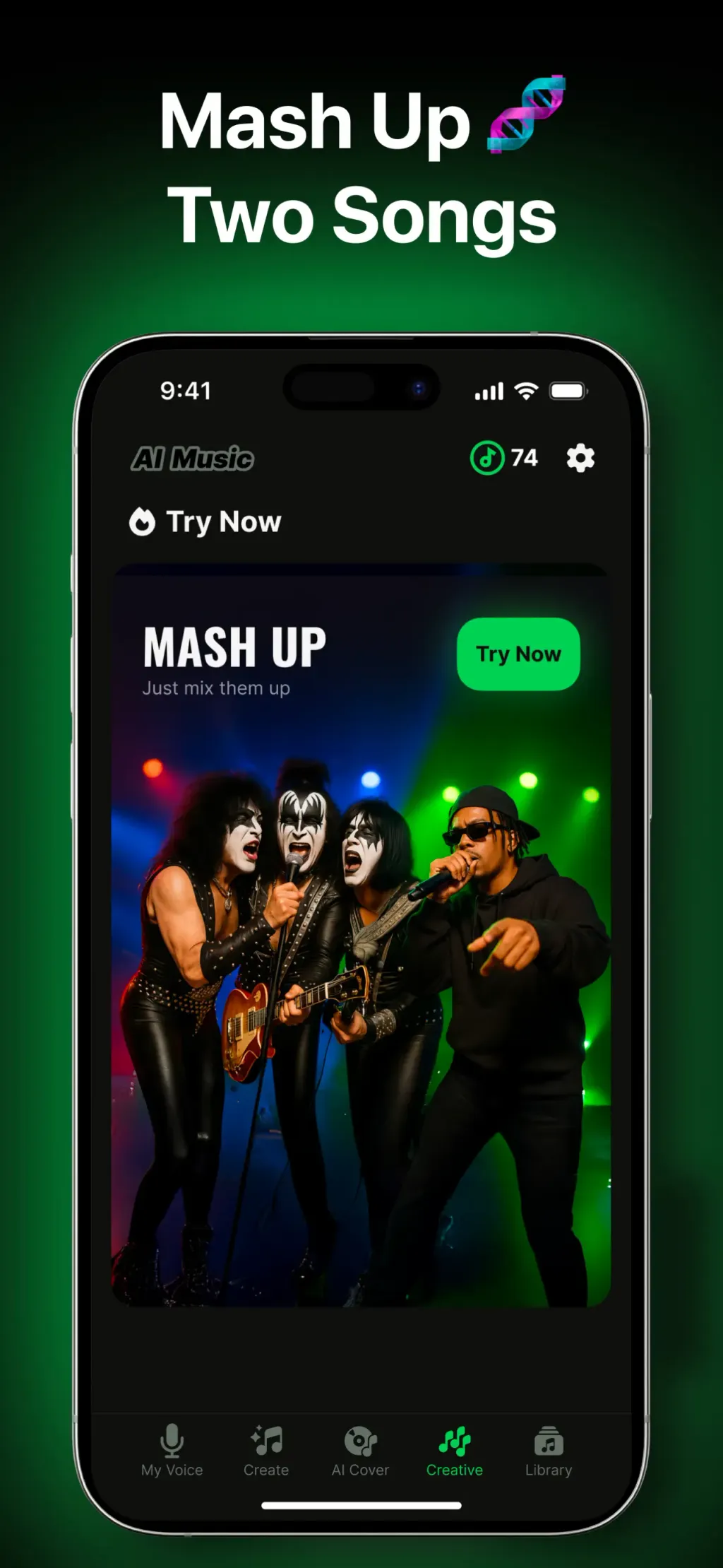 AI Music: Cover & Song Maker App Store screenshot 5