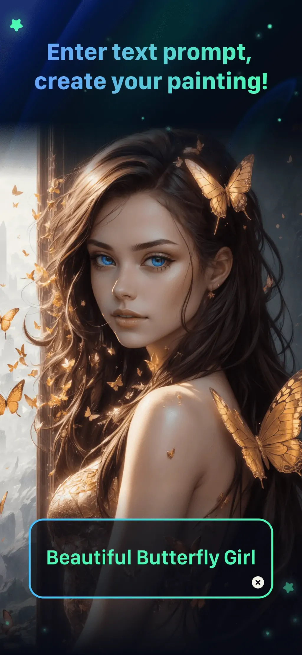 AI Painting: Generate Art Girl App Store screenshot 1