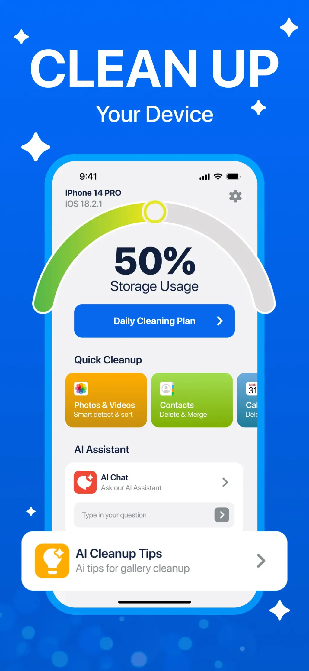 AI Photo Cleaner - Cleanup Kit App Store screenshot 1
