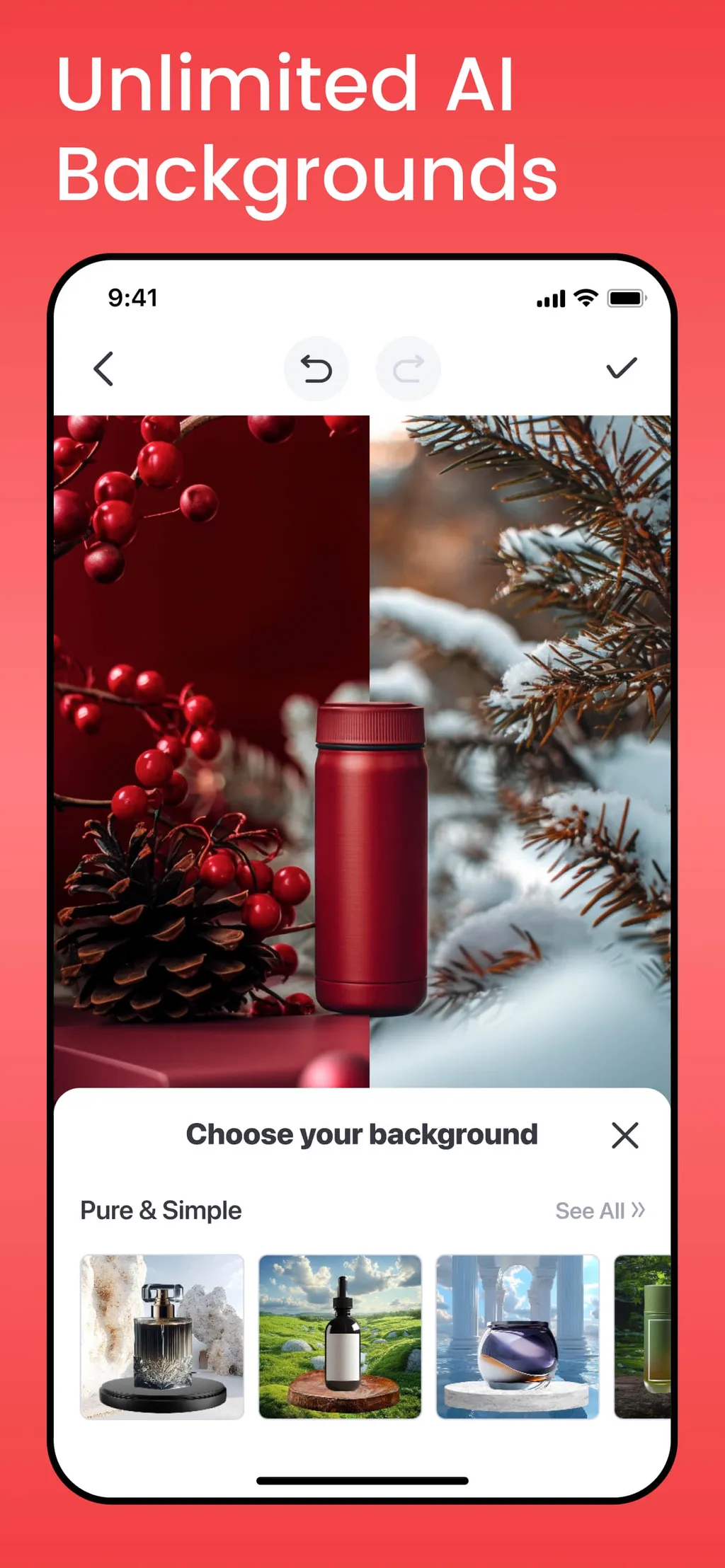 AI Photo Editor - BgMaster™ App Store screenshot 5