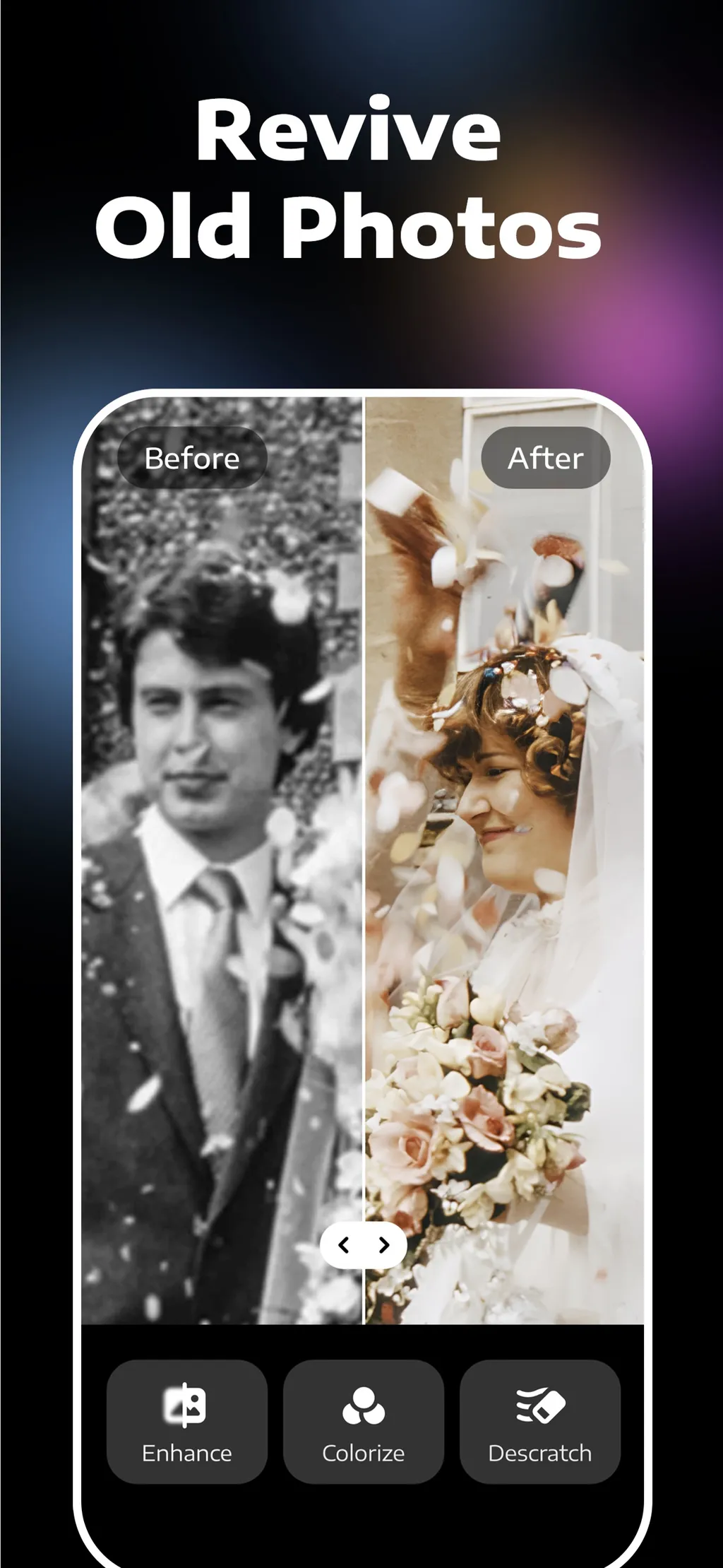 AI Photo Enhancer - Evoke App Store screenshot 1