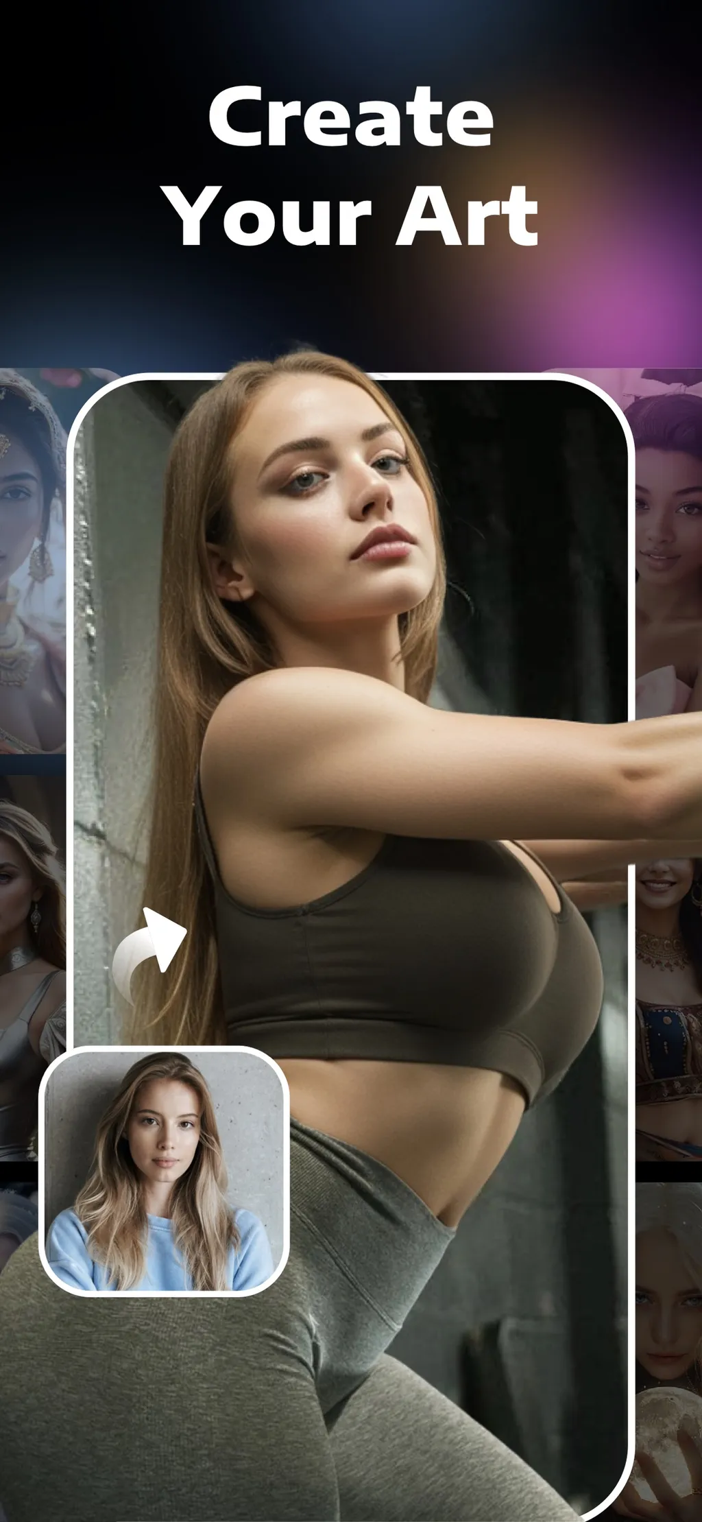 AI Photo Enhancer - Evoke App Store screenshot 3