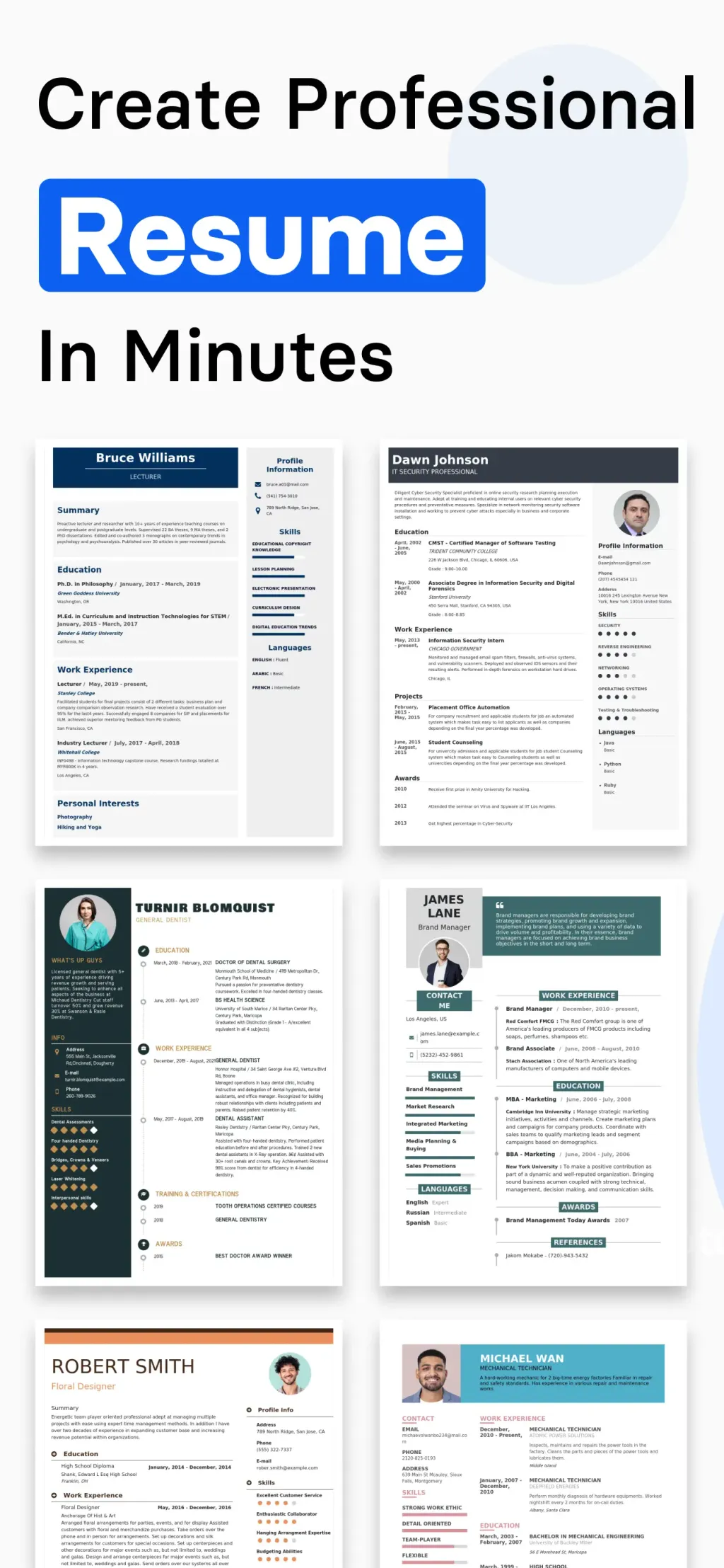 AI Resume Creator: CV Builder screenshot 1