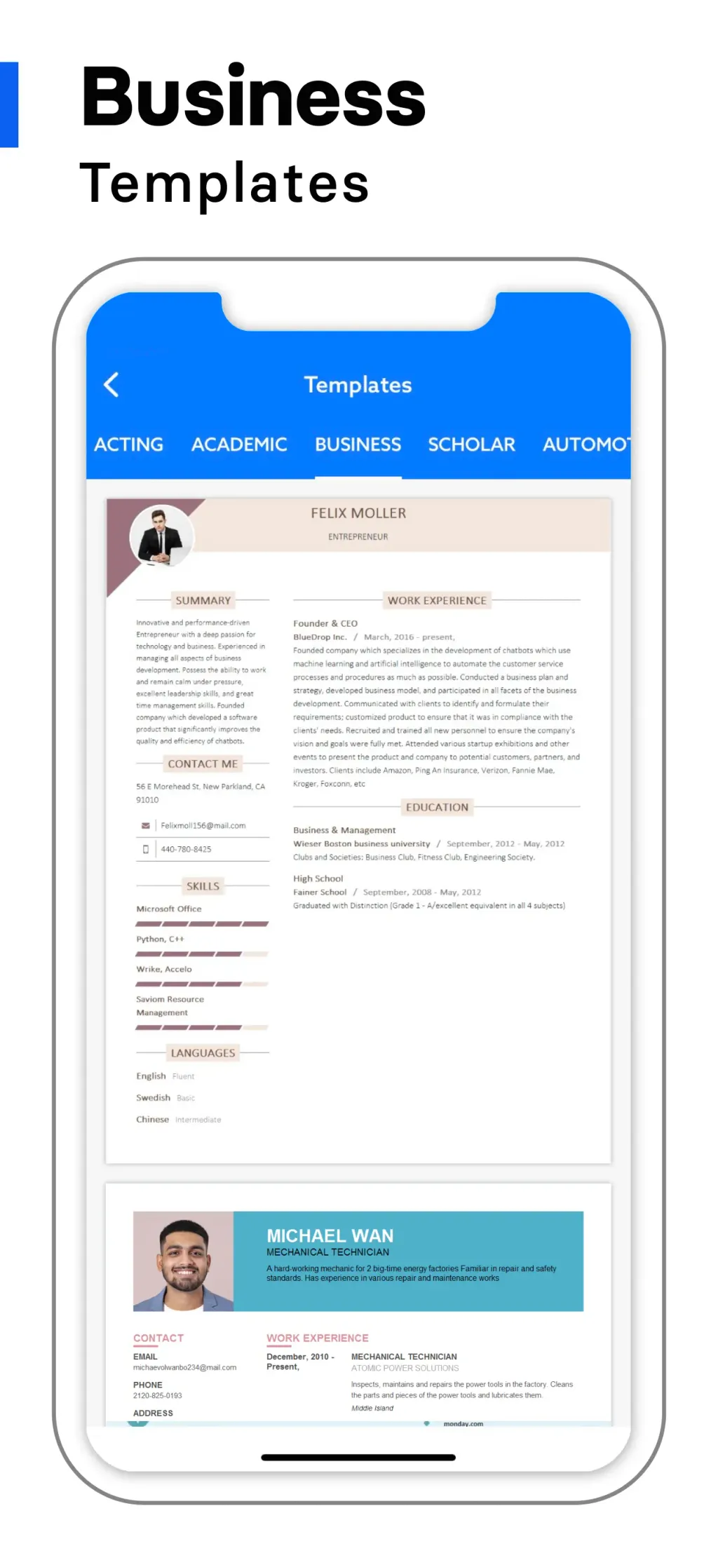 AI Resume Creator: CV Builder screenshot 8