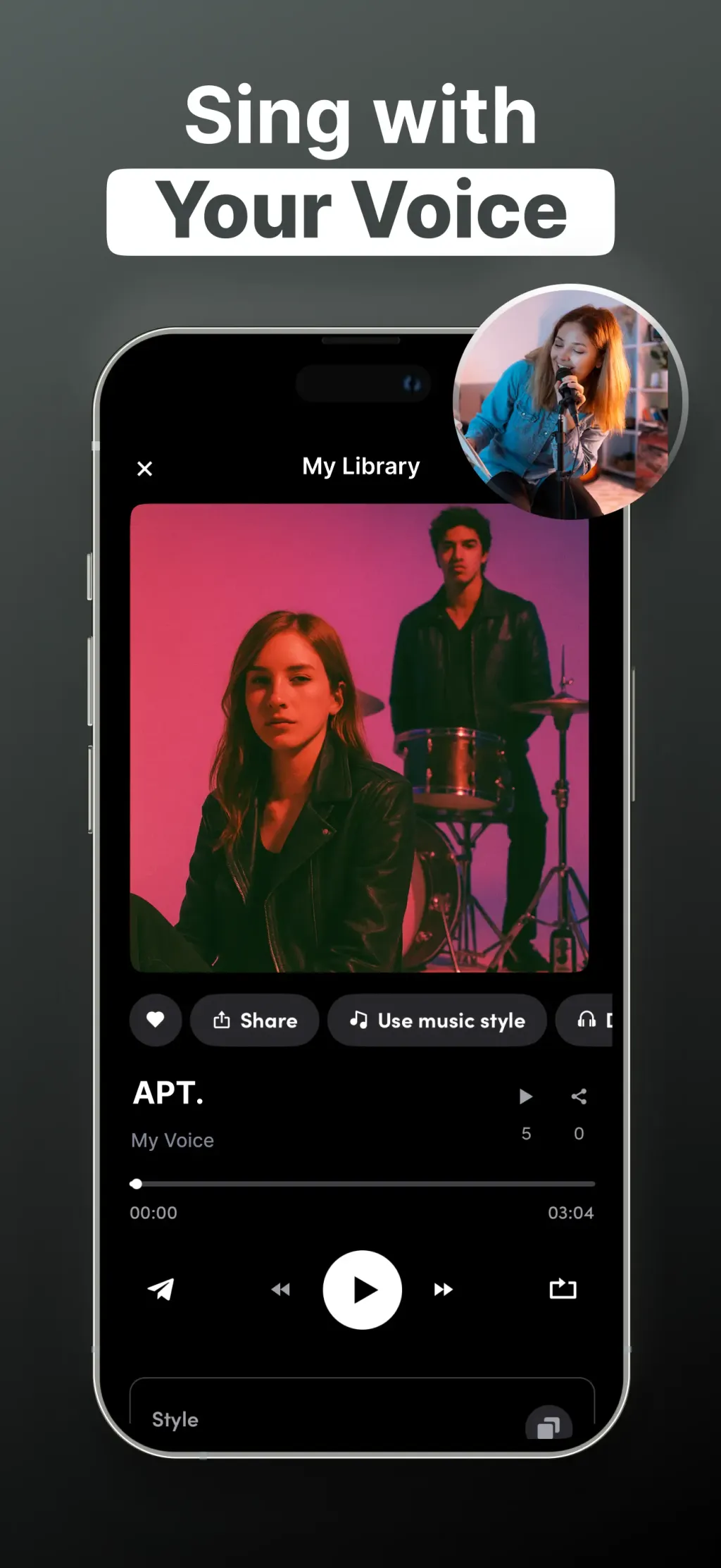 AI Song Generator - Zona App Store screenshot 3
