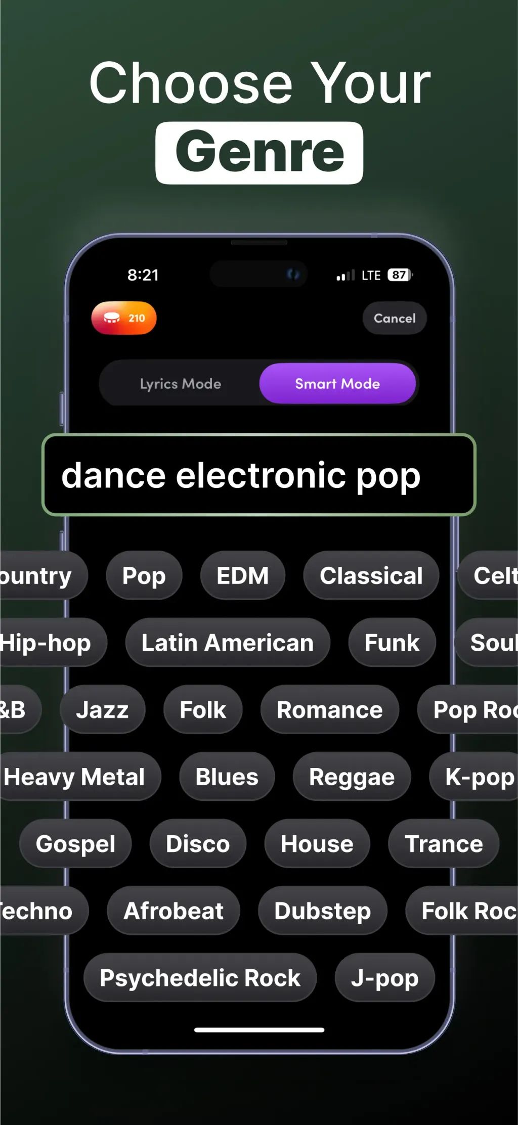 AI Song Generator - Zona App Store screenshot 6