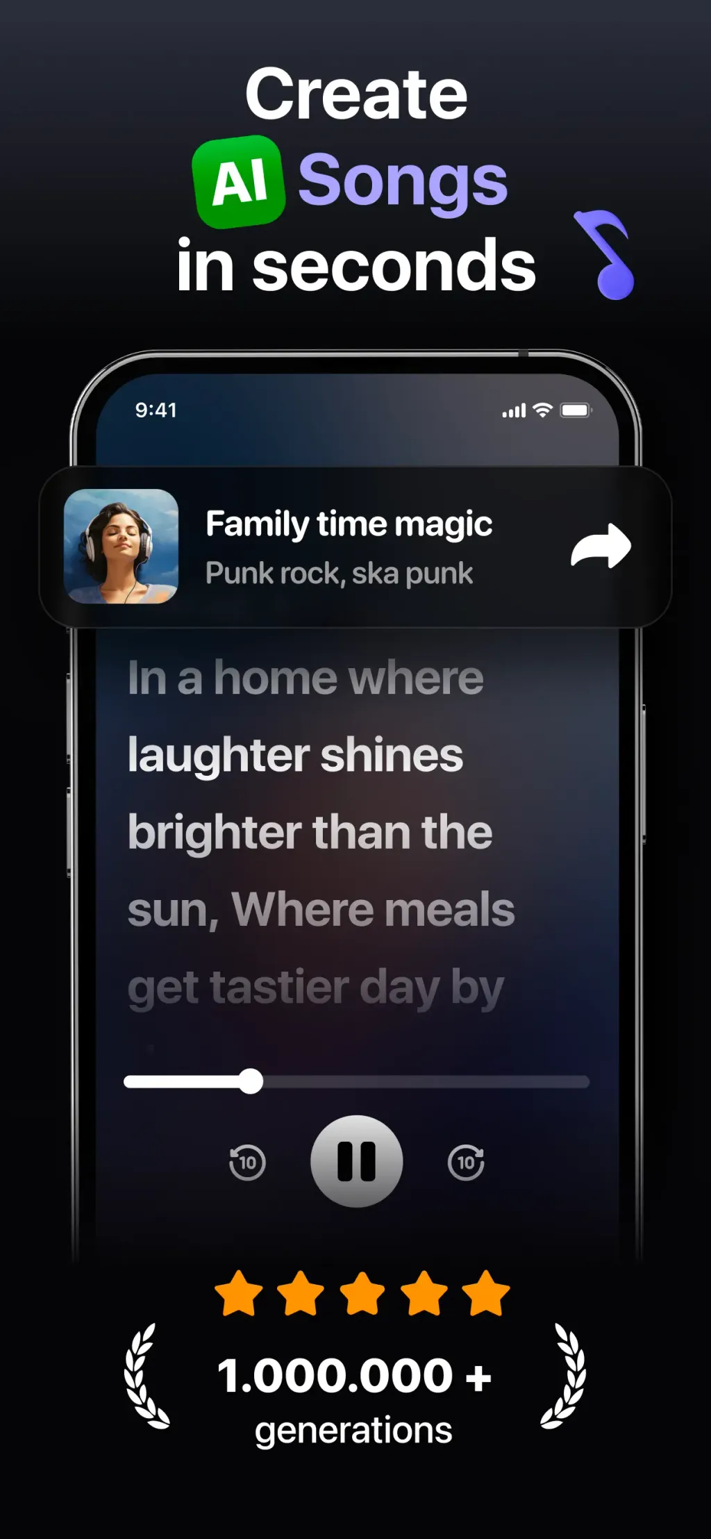 AI Song Music Generator: Muzio screenshot 2