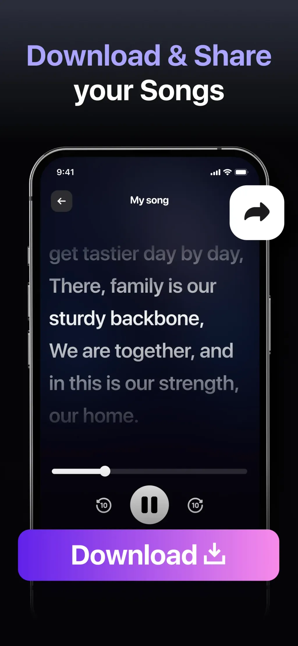 AI Song Music Generator: Muzio App Store screenshot 9