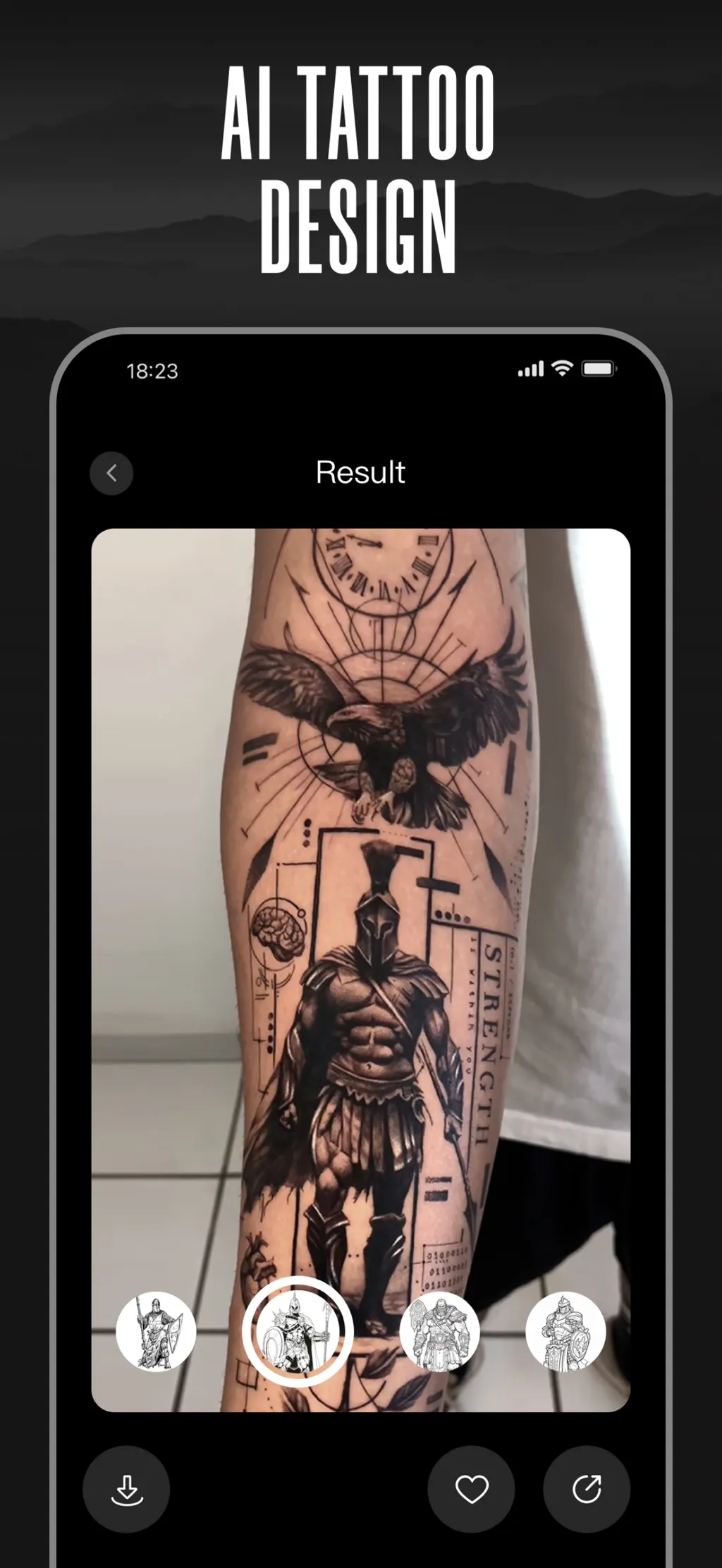 Ai Tattoo Ideas-Art Generator screenshot 1