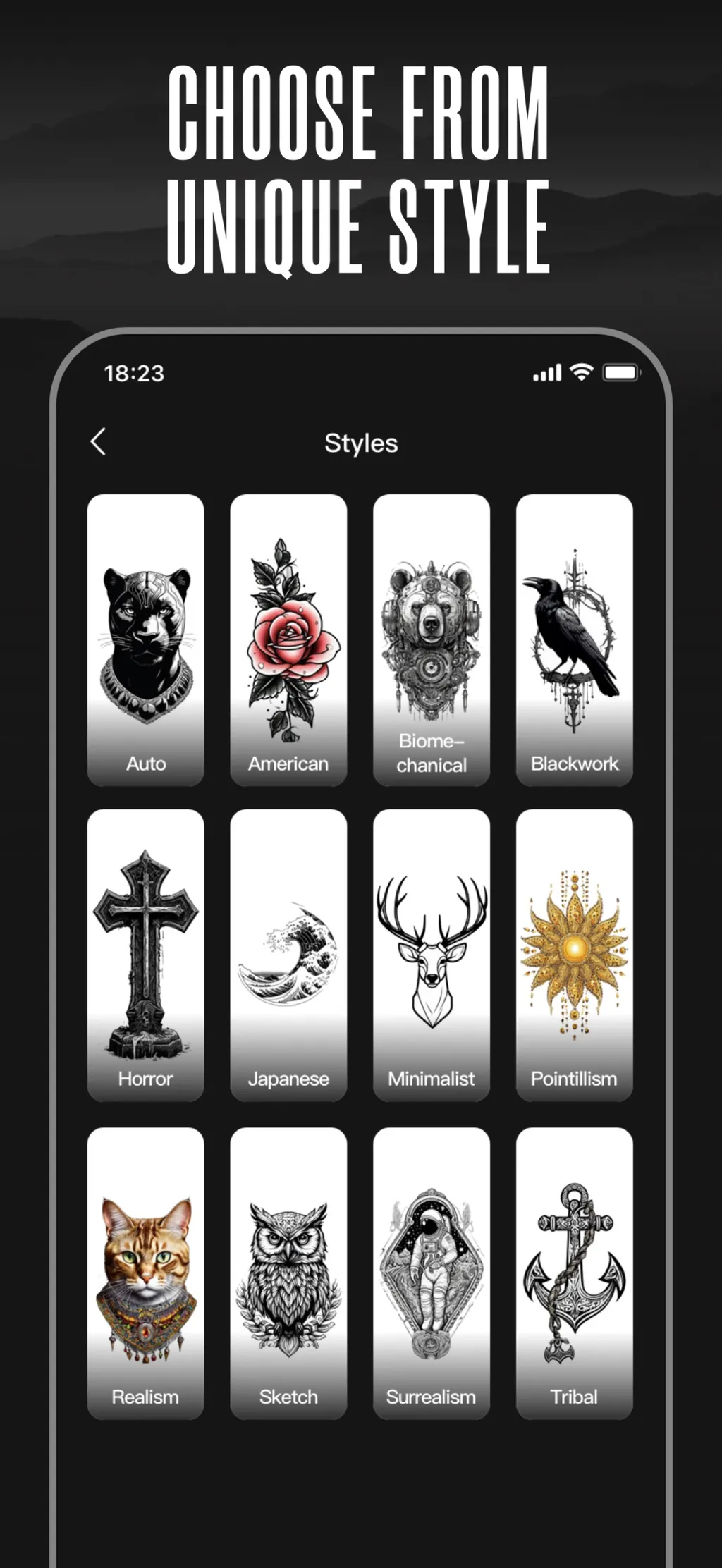 Ai Tattoo Ideas-Art Generator App Store screenshot 4