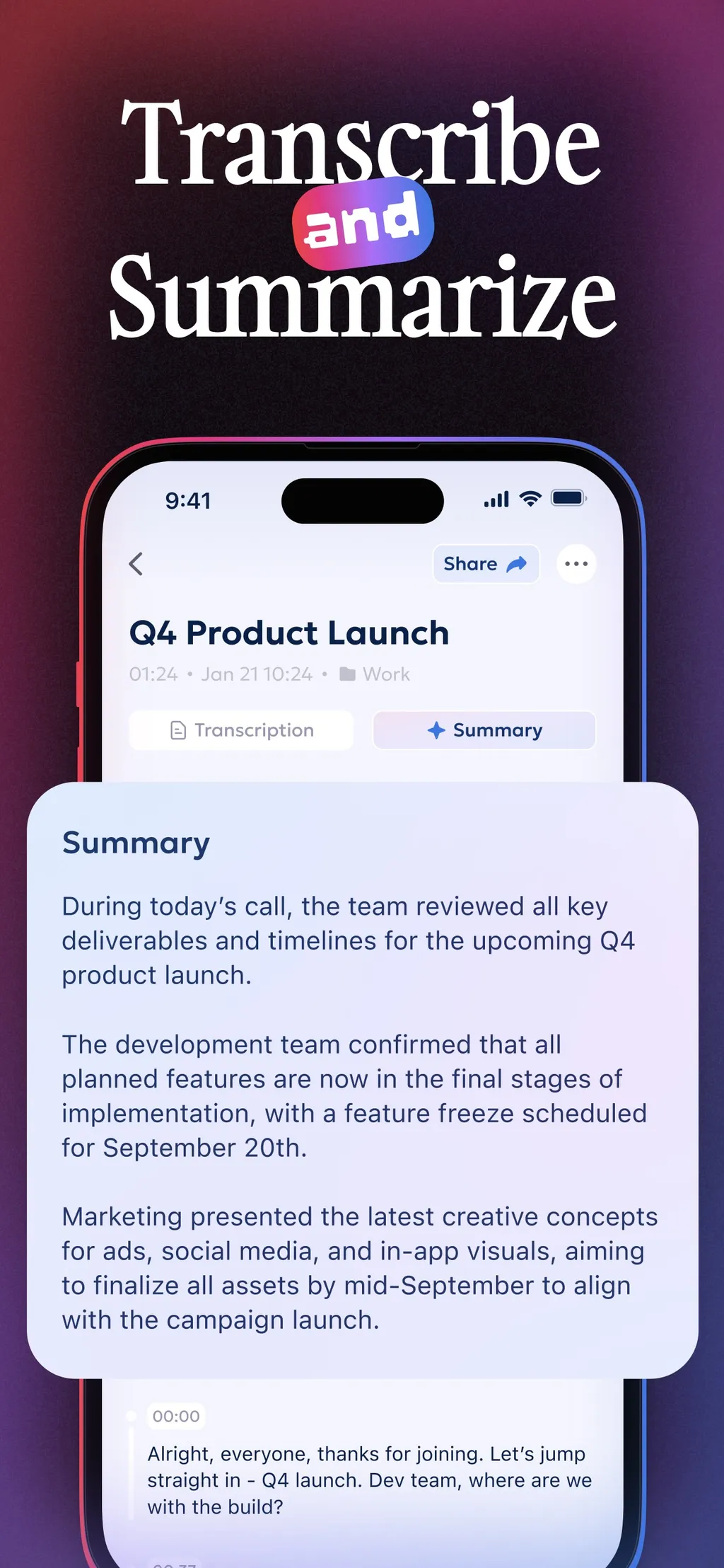 Notik: AI Note Taker screenshot 1
