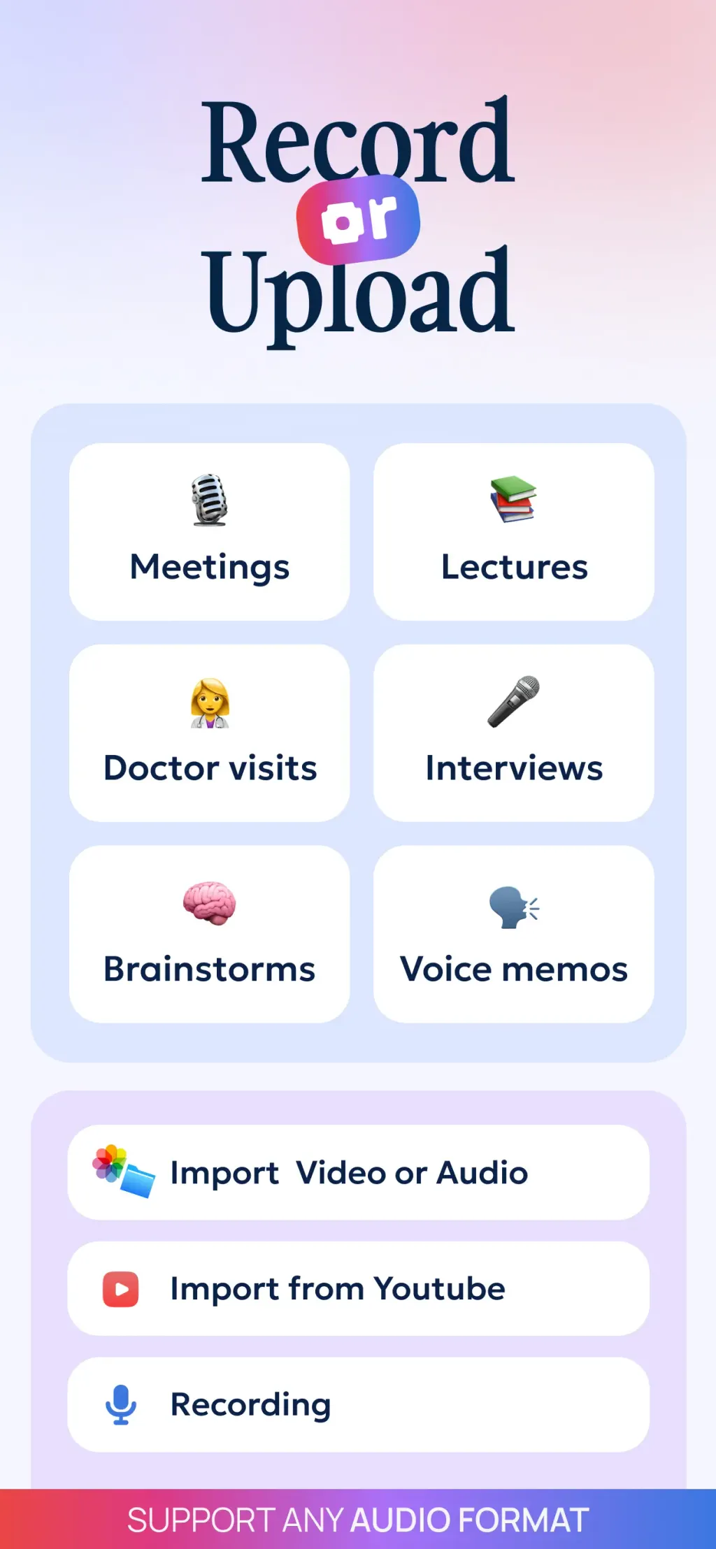 Notik: AI Note Taker App Store screenshot 4