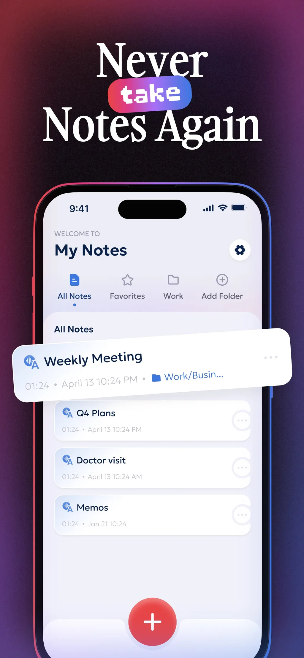 Notik: AI Note Taker screenshot 2
