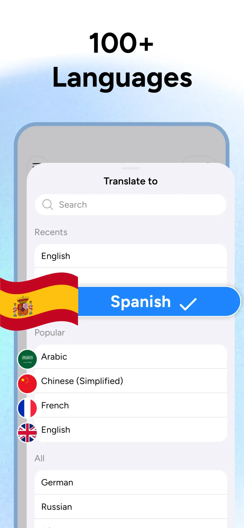 Translate AI - Live Translate screenshot 1