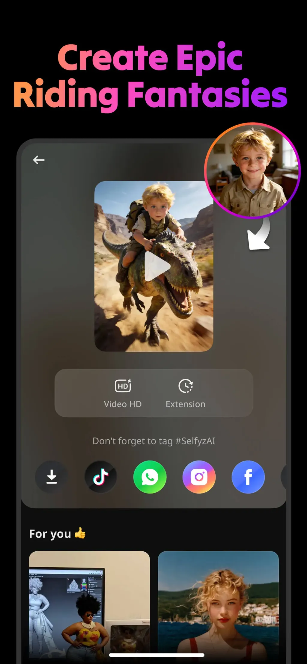 AI Video Generator : SelfyzAI App Store screenshot 6