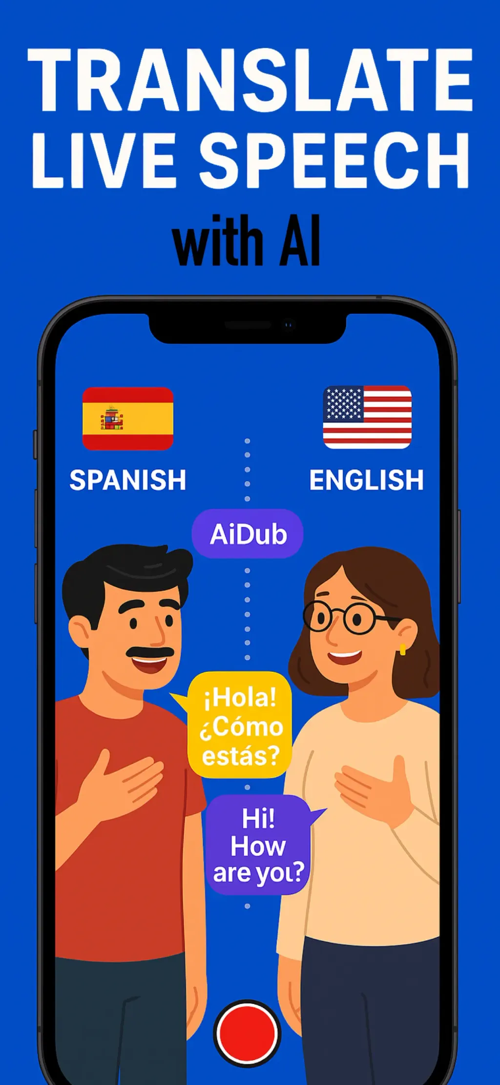 Voice Video Translator - AiDub App Store screenshot 3