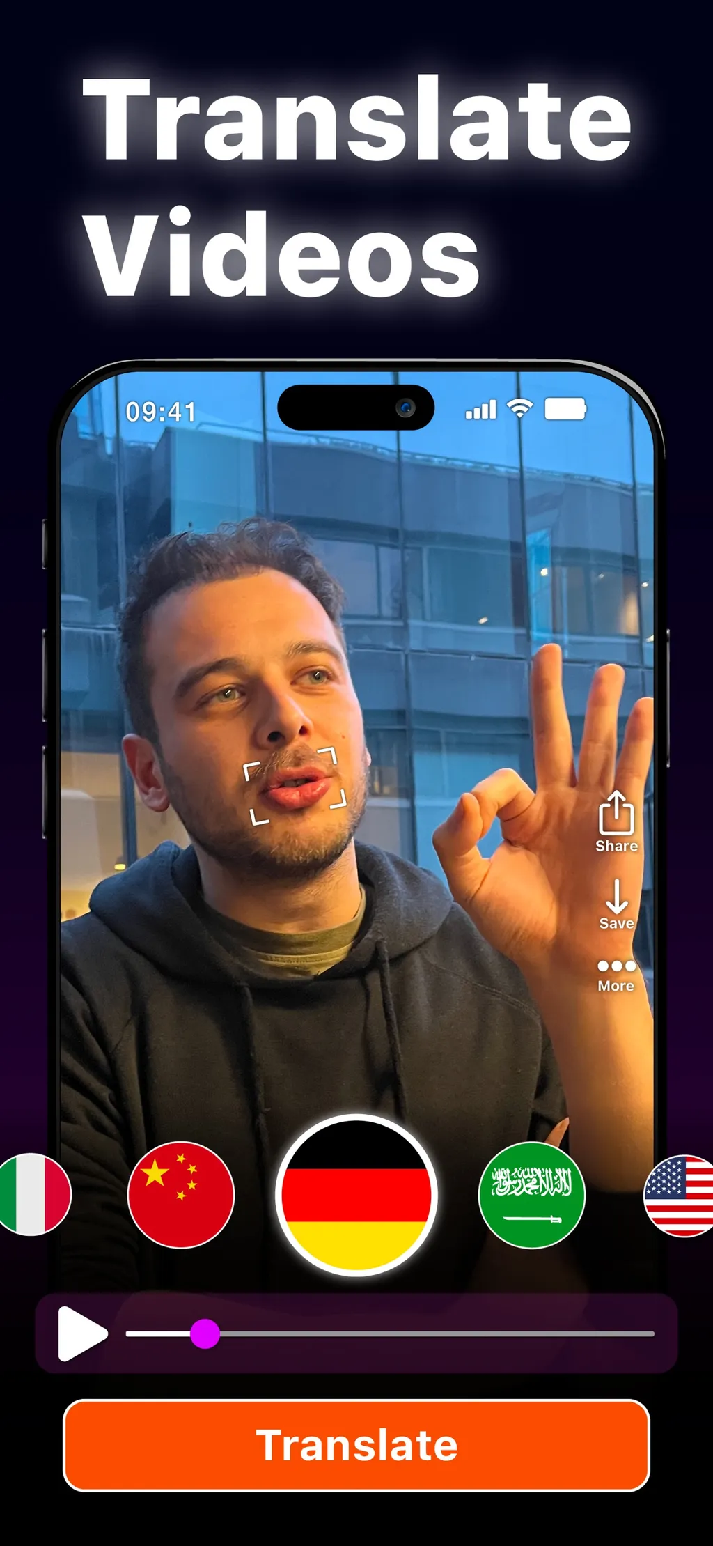 Voice Video Translator - AiDub screenshot 1