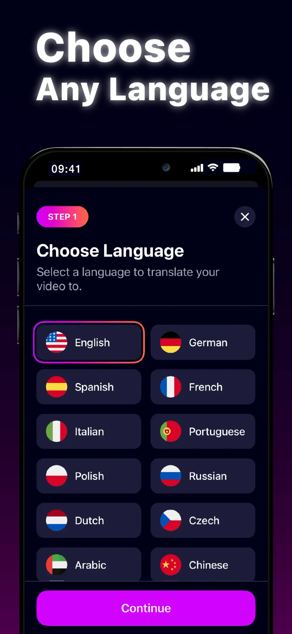 Voice Video Translator - AiDub App Store screenshot 7