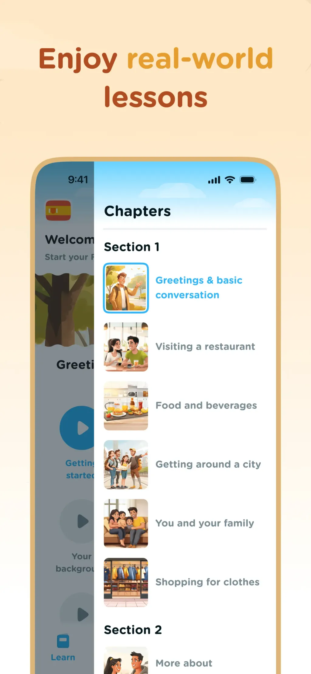 Airlearn - Language Learning App Store screenshot 3