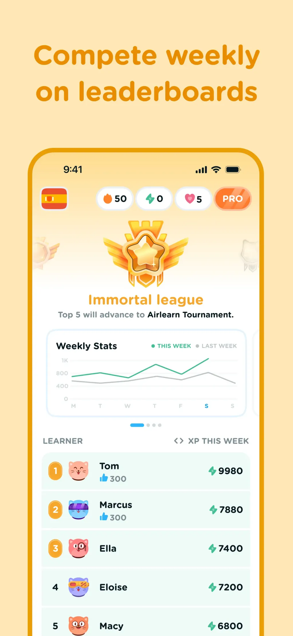 Airlearn - Language Learning App Store screenshot 8