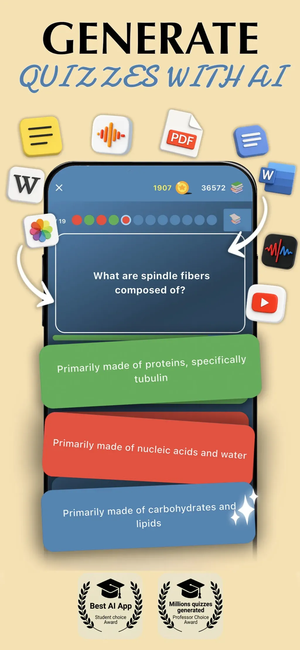 Aistote : AI QUIZ App Store screenshot 1