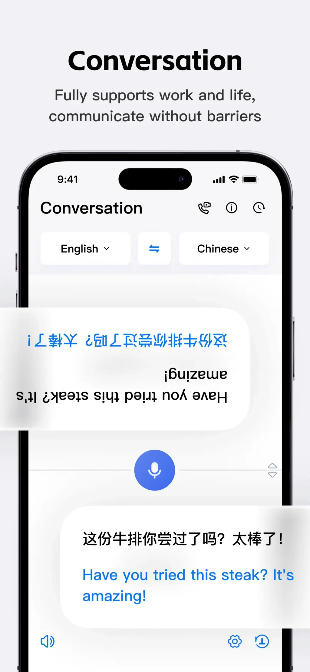 aiTranslate-Voice Translator App Store screenshot 2