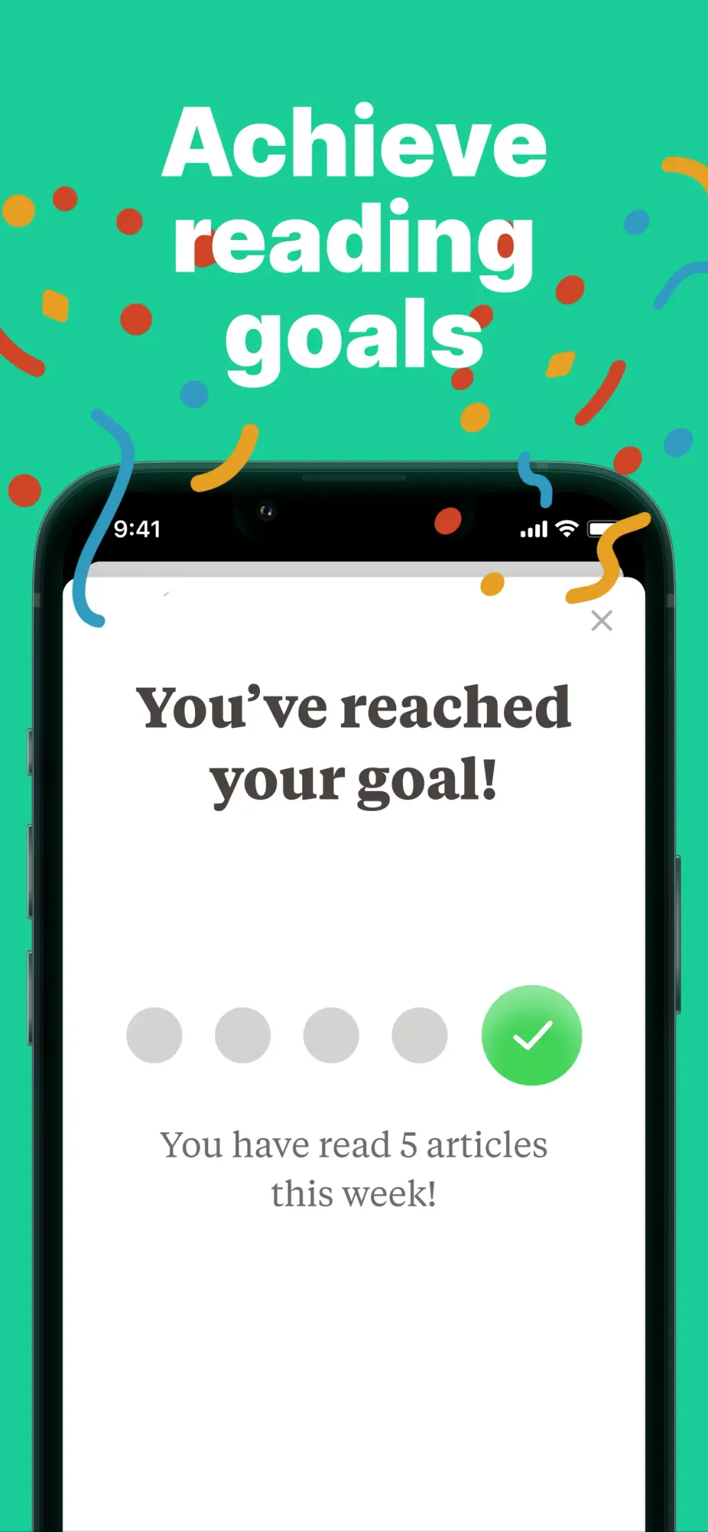 Alfread: grow reading habit App Store screenshot 3