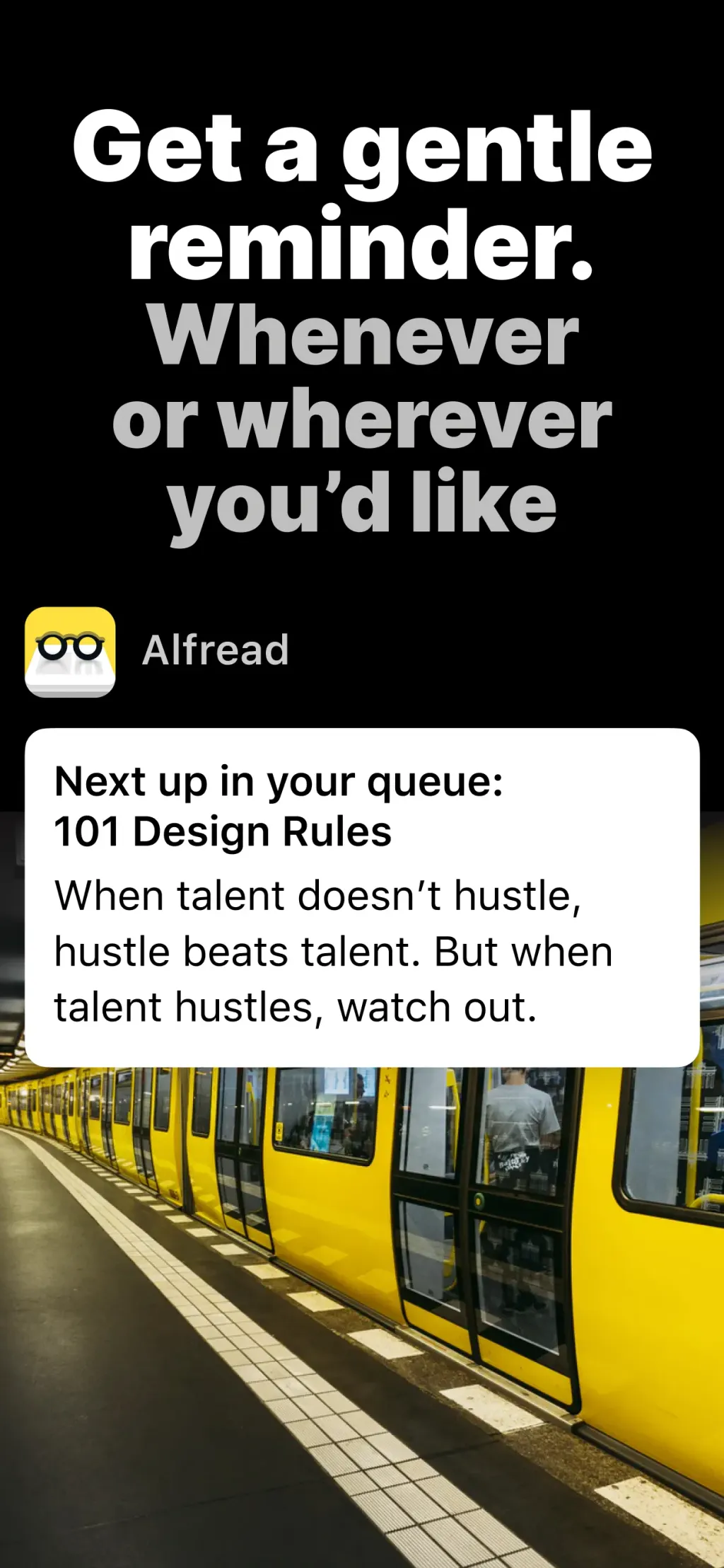 Alfread: grow reading habit App Store screenshot 5